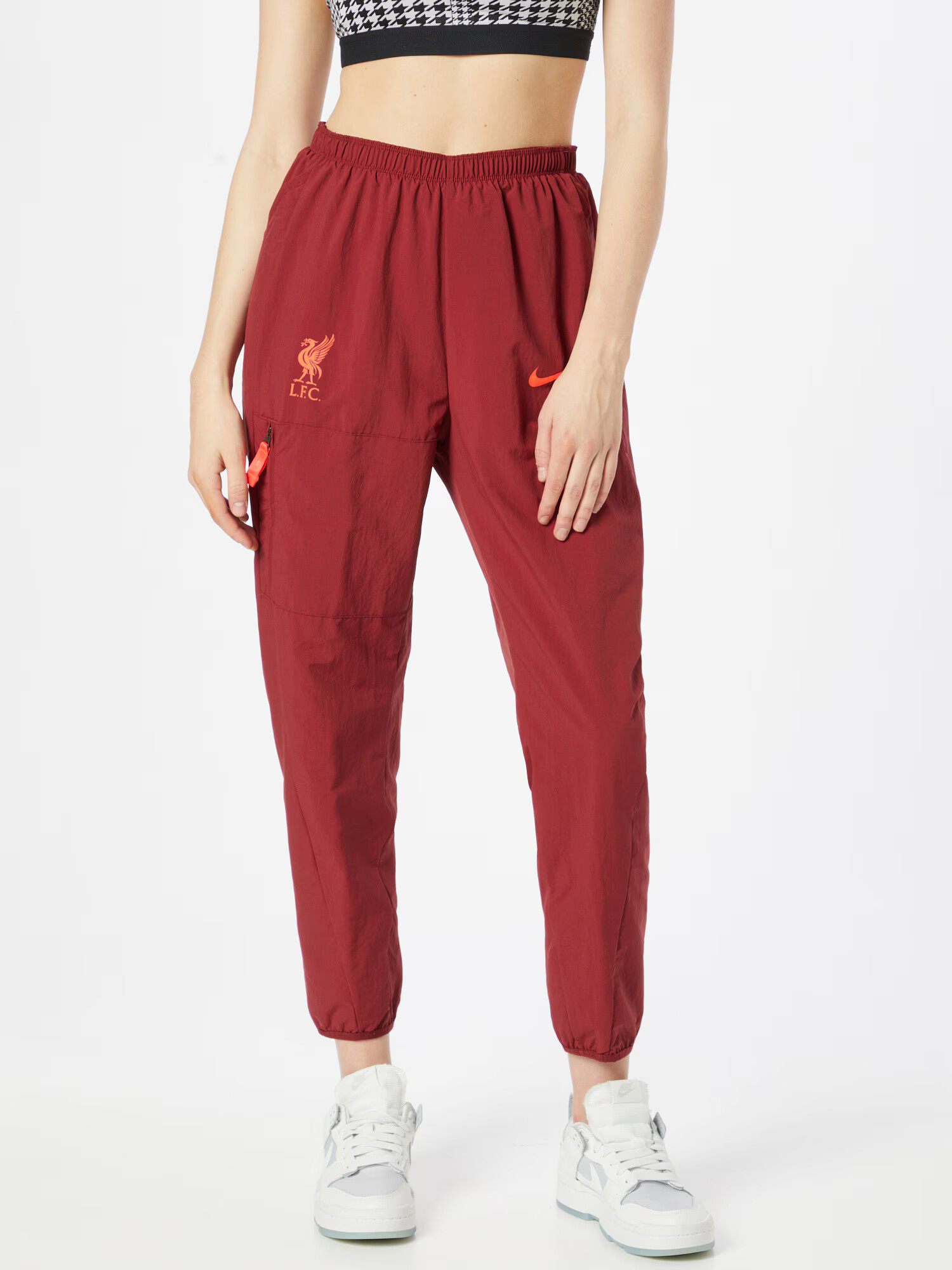 NIKE Pantaloni sport 'Liverpool FC' portocaliu / roșu - Pled.ro