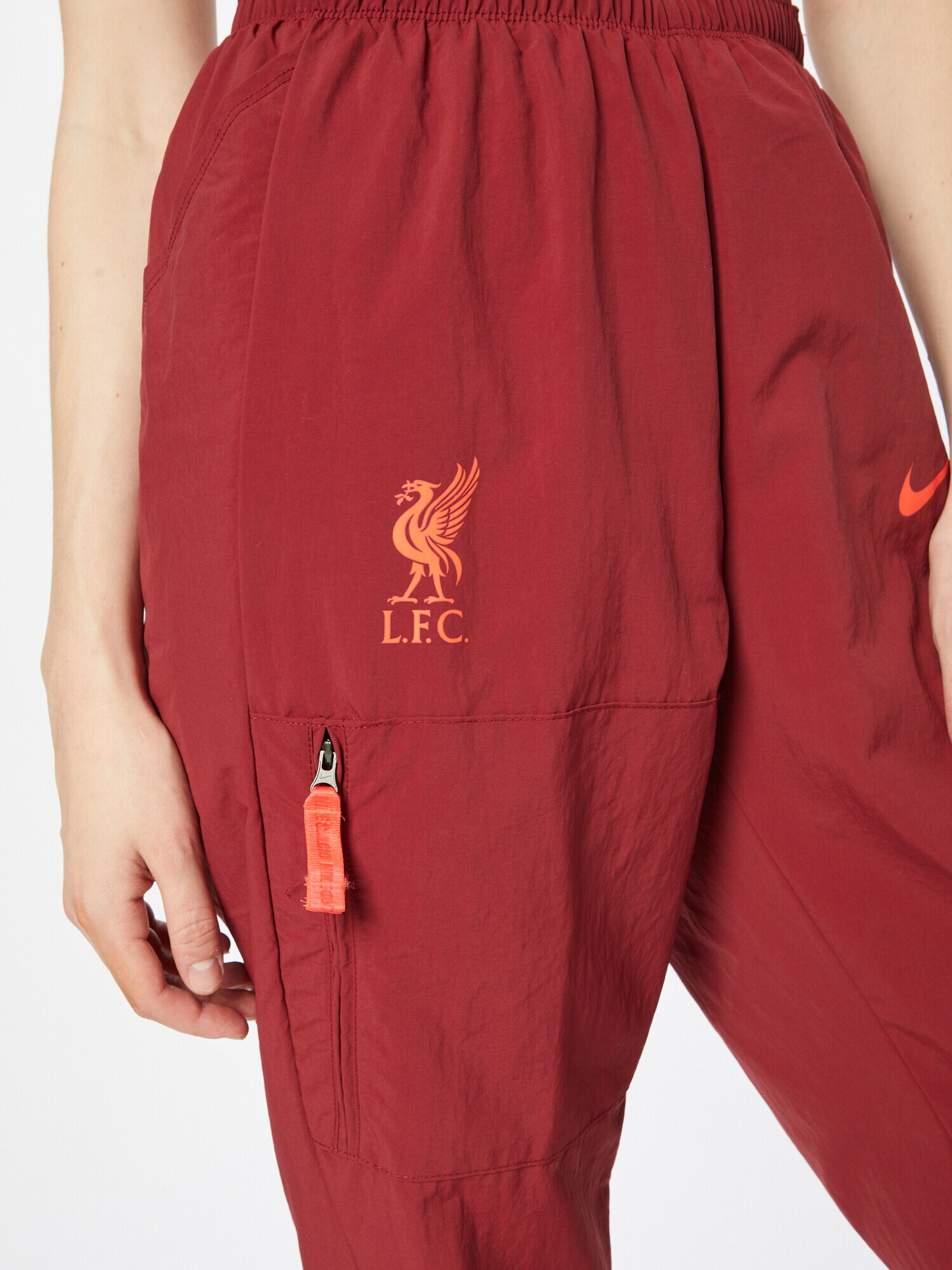 NIKE Pantaloni sport 'Liverpool FC' portocaliu / roșu - Pled.ro