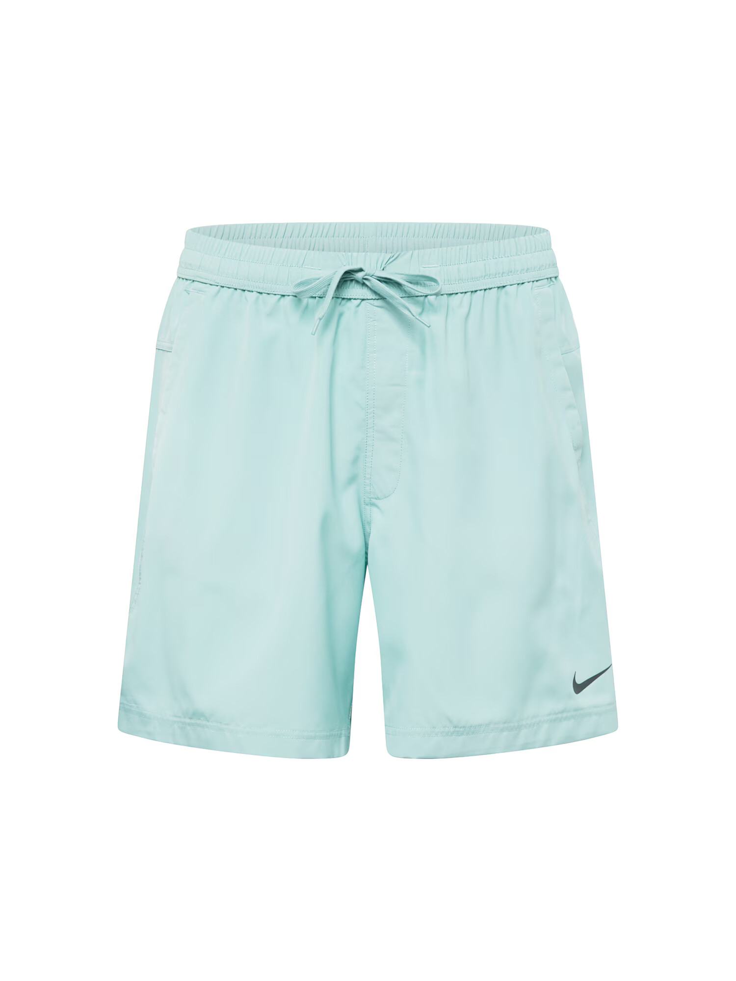 NIKE Pantaloni sport 'M NK DF FORM 7IN SHORT' turcoaz / negru - Pled.ro