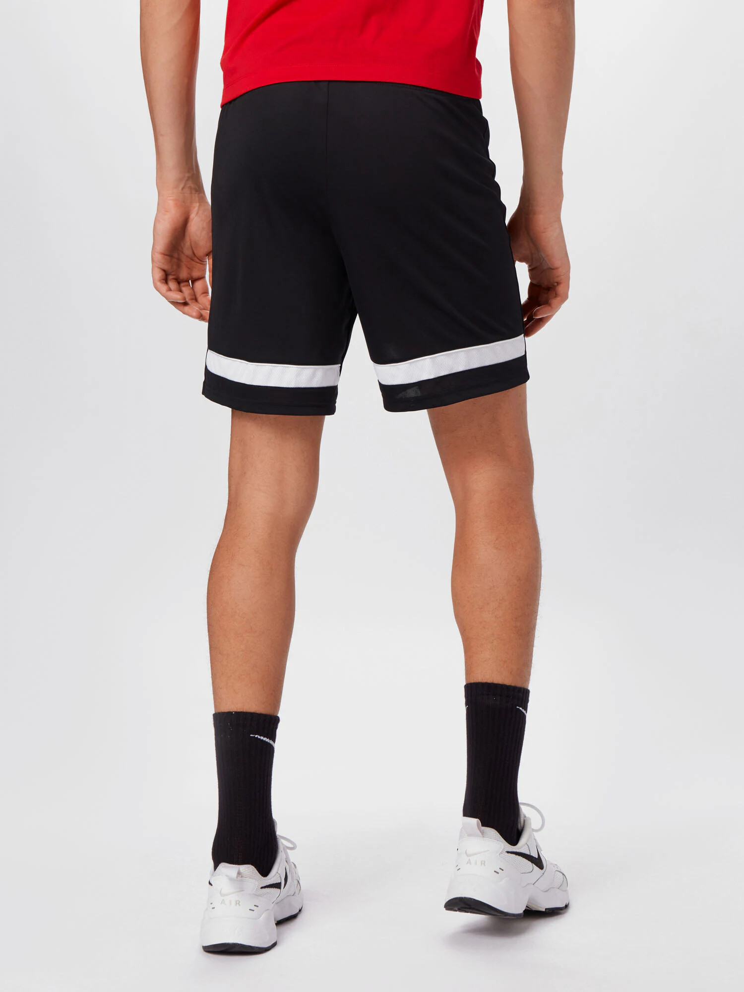 NIKE Pantaloni sport negru / alb - Pled.ro