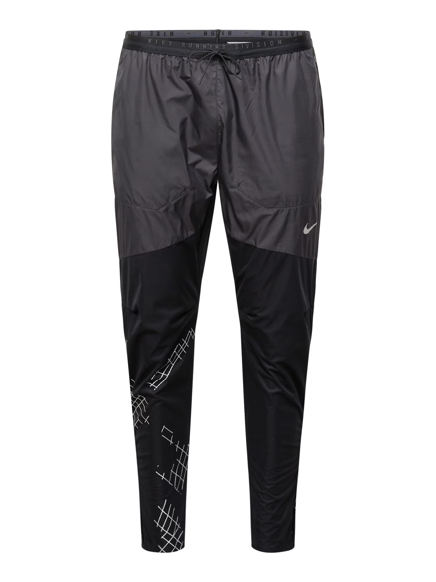 NIKE Pantaloni sport negru / alb - Pled.ro