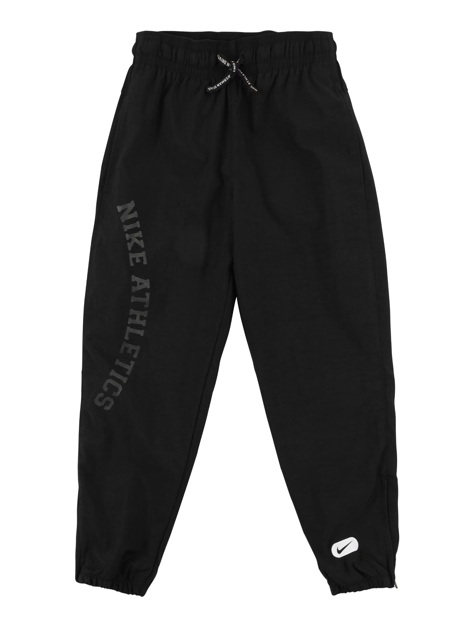 NIKE Pantaloni sport negru / alb - Pled.ro