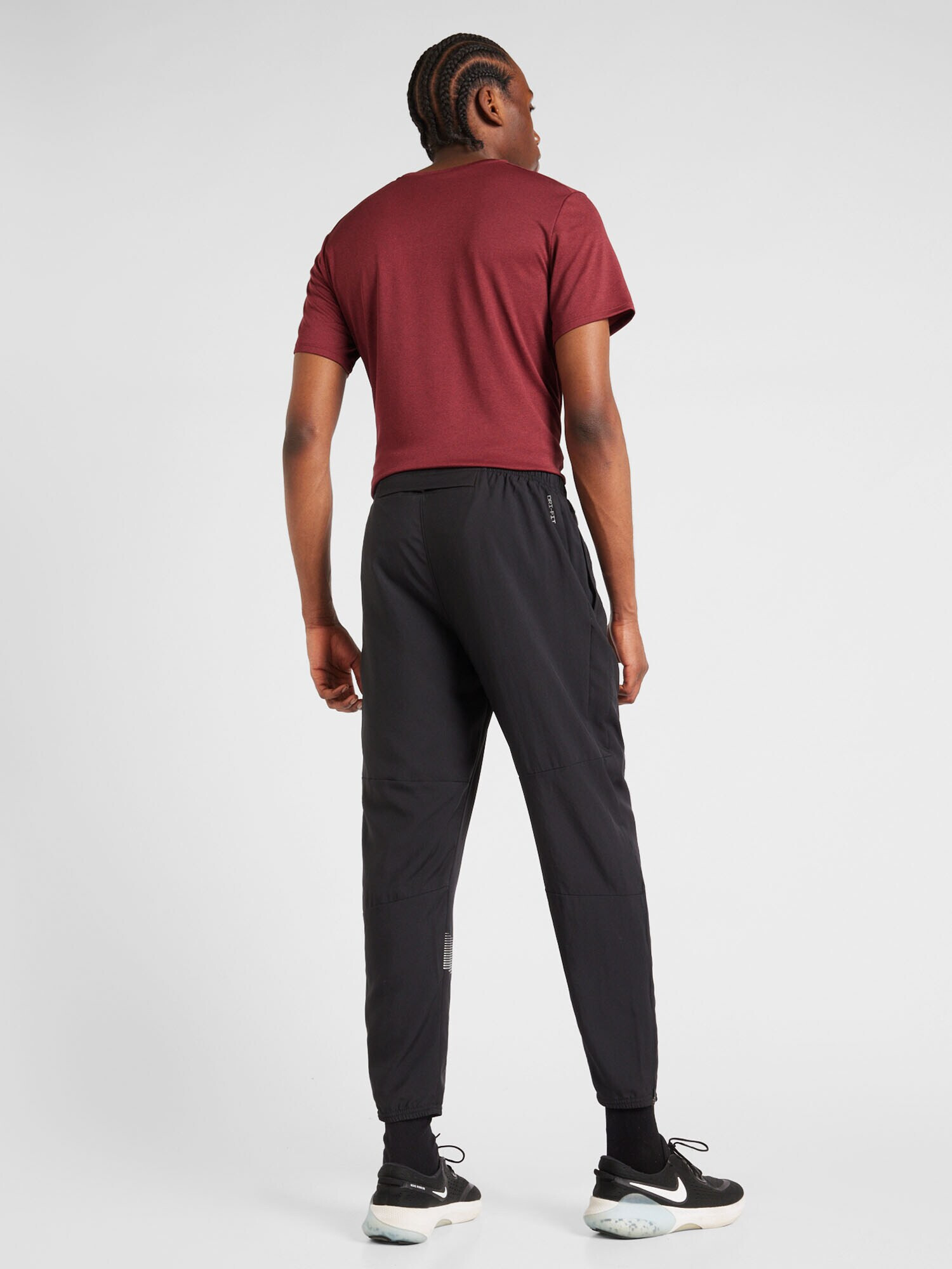 NIKE Pantaloni sport negru / alb - Pled.ro