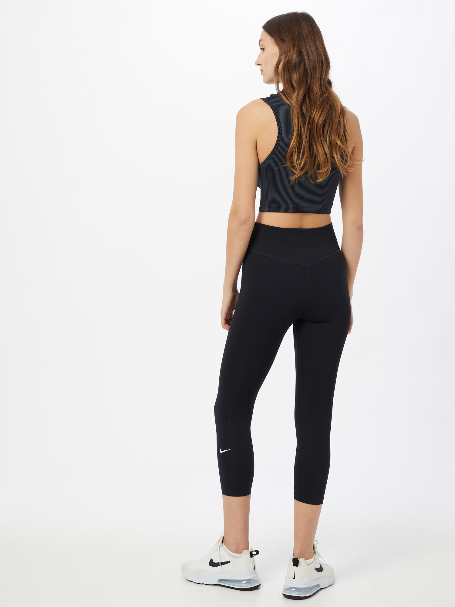 NIKE Pantaloni sport negru / alb - Pled.ro