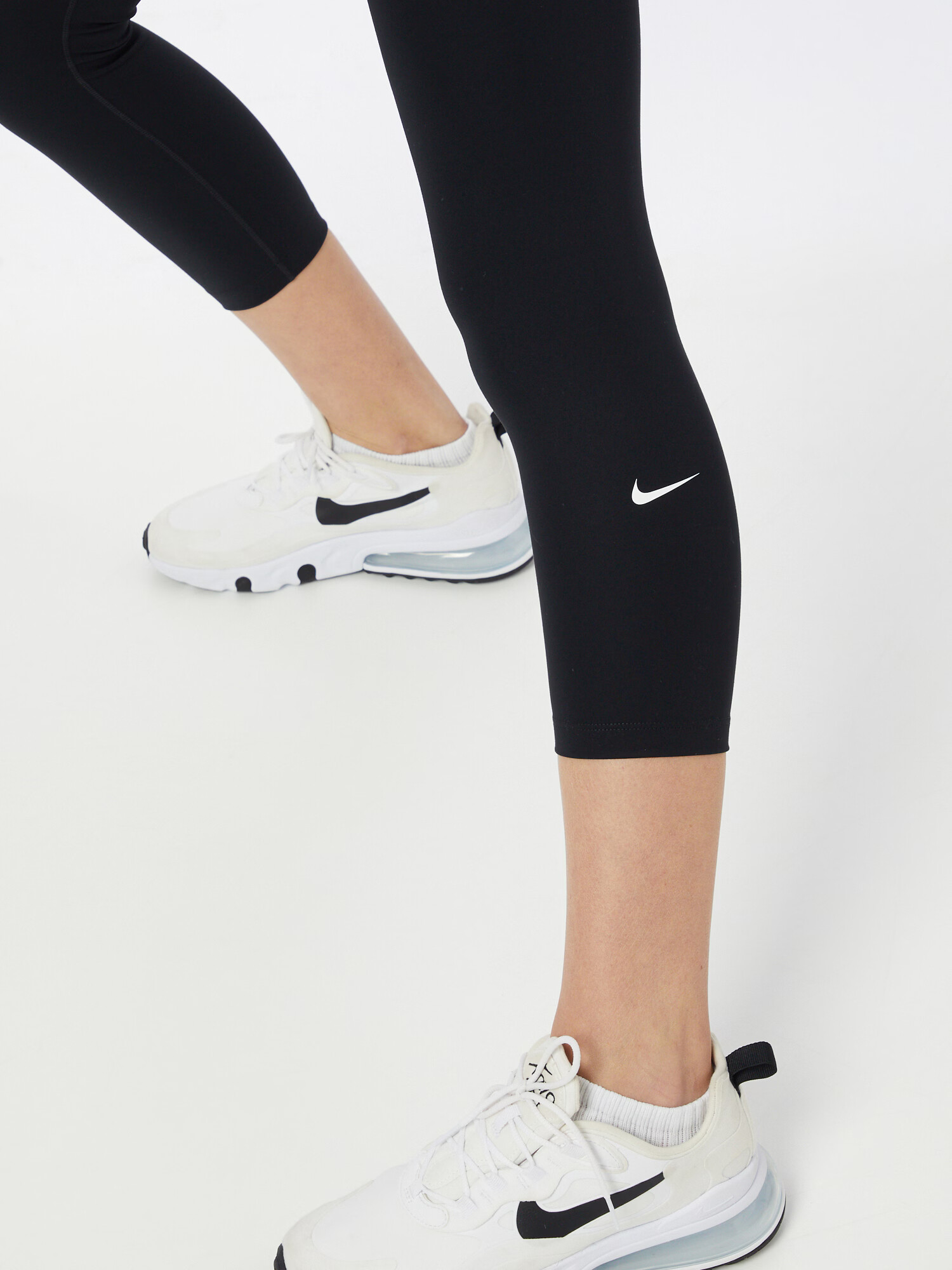 NIKE Pantaloni sport negru / alb - Pled.ro