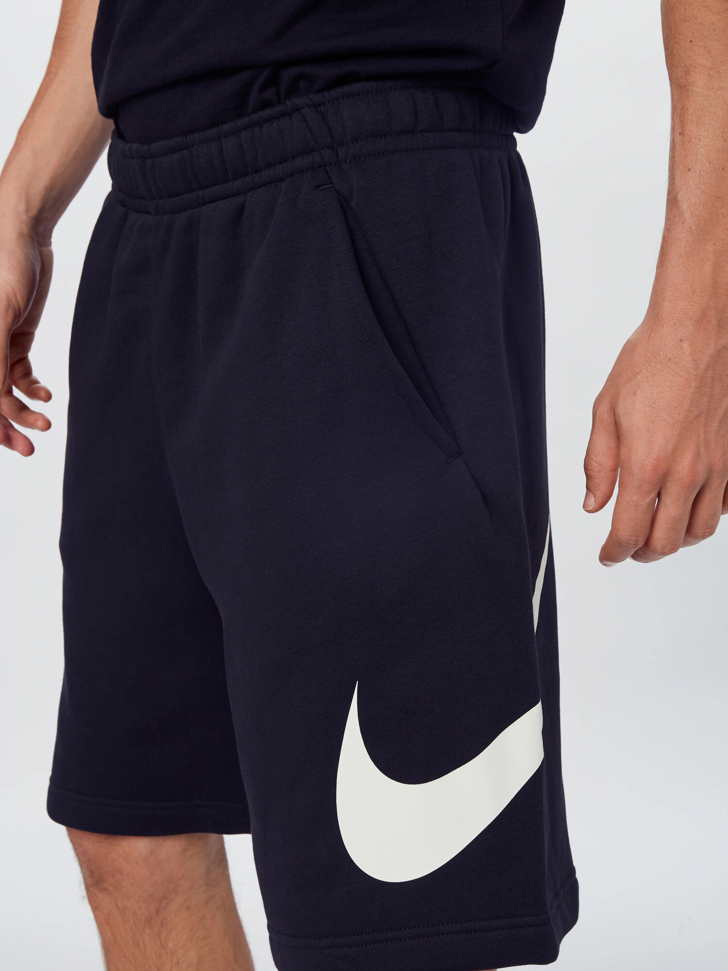 NIKE Pantaloni sport 'Club' negru / alb - Pled.ro