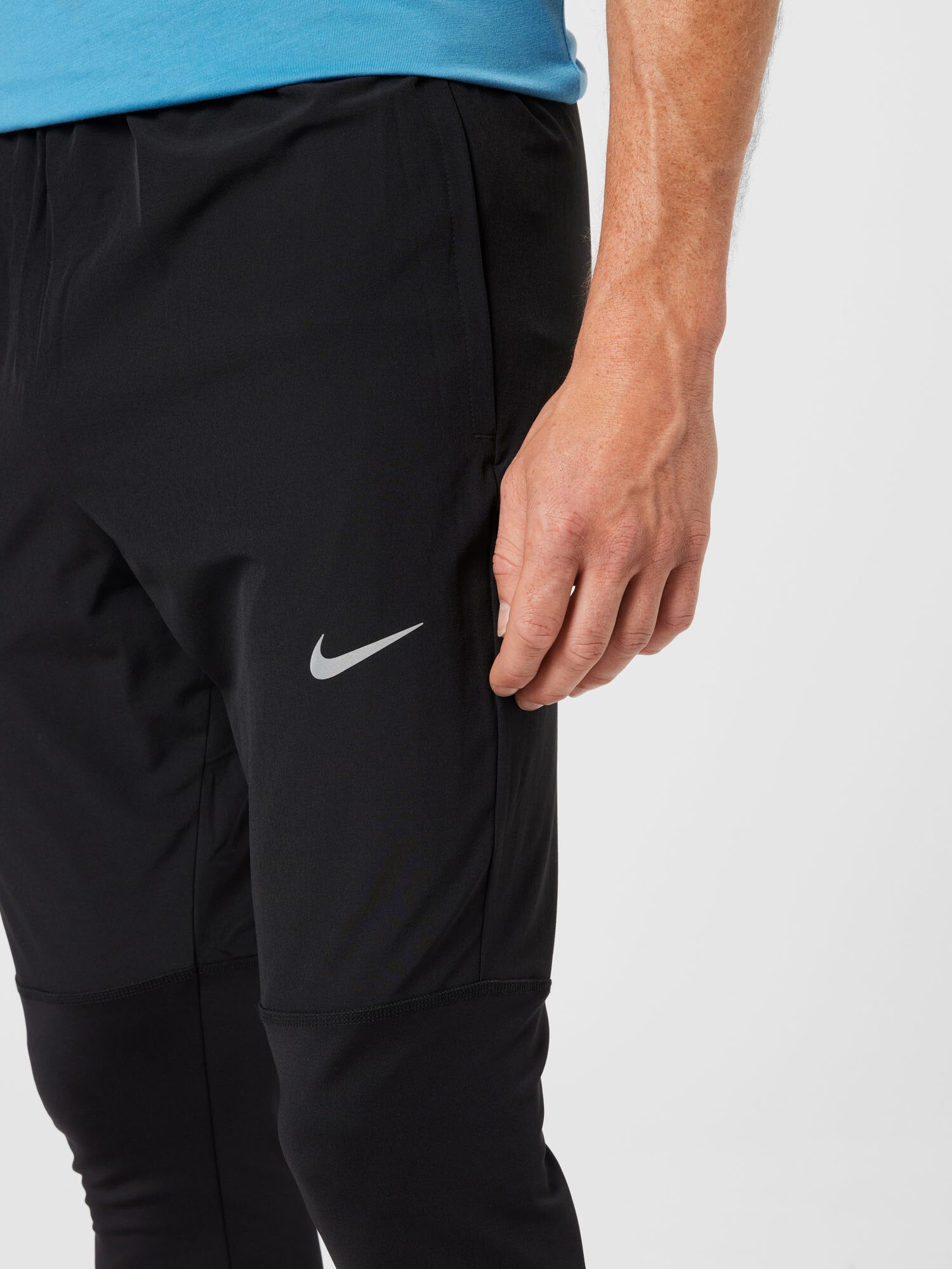 NIKE Pantaloni sport negru / alb - Pled.ro