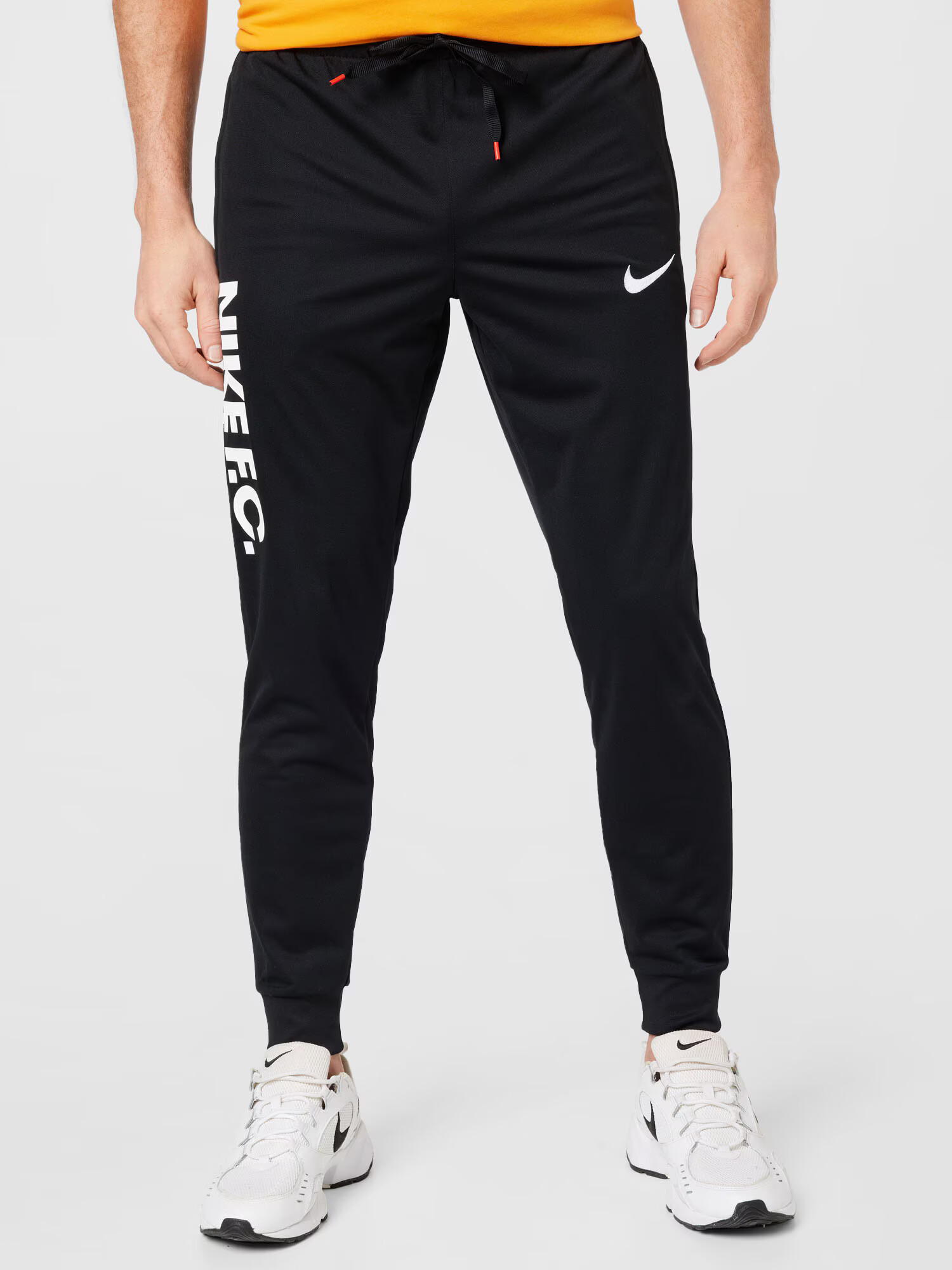 NIKE Pantaloni sport negru / alb - Pled.ro