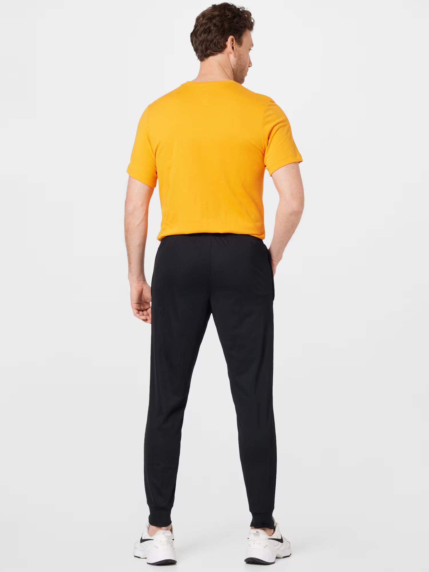 NIKE Pantaloni sport negru / alb - Pled.ro