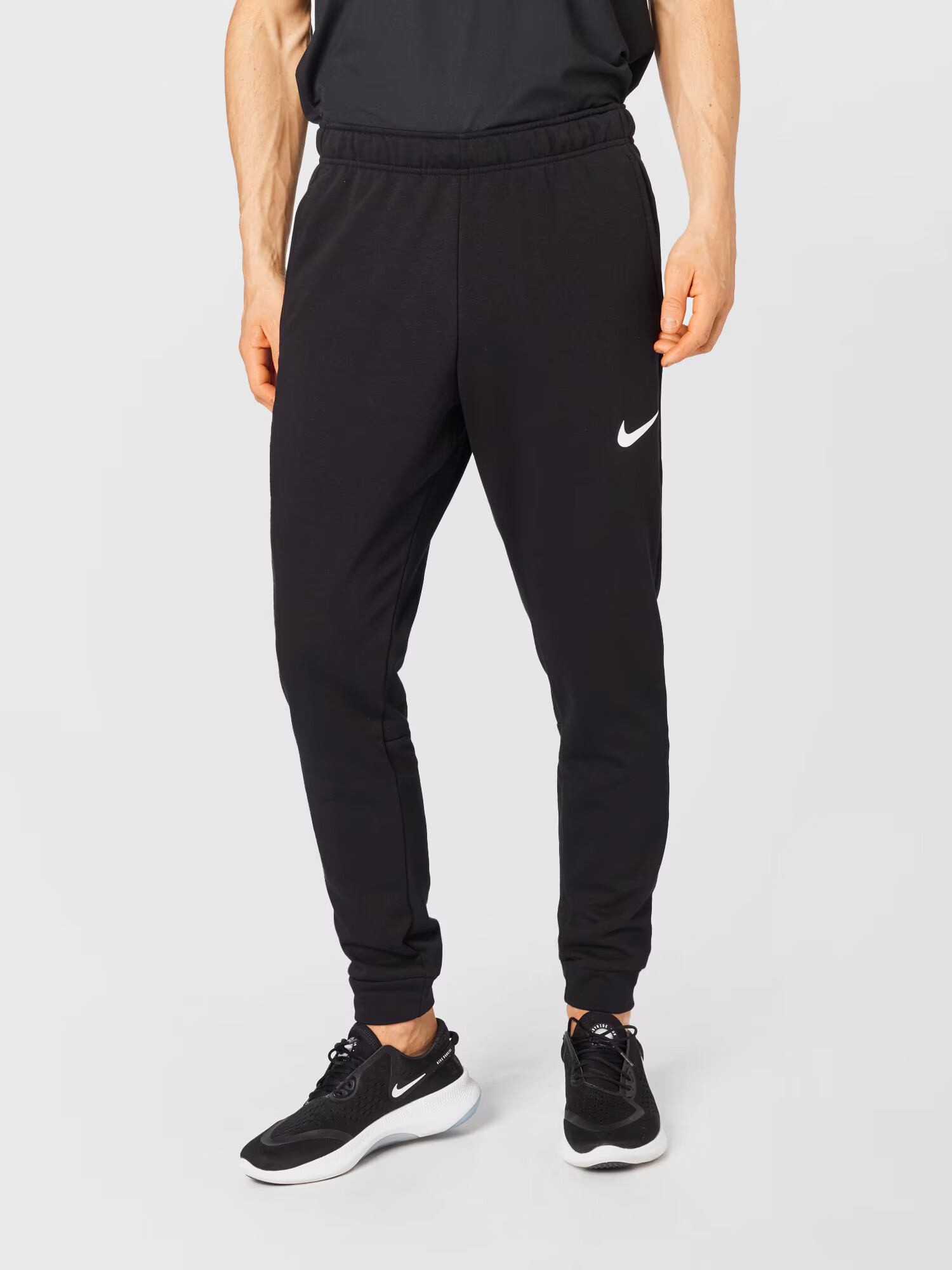 NIKE Pantaloni sport negru / alb - Pled.ro