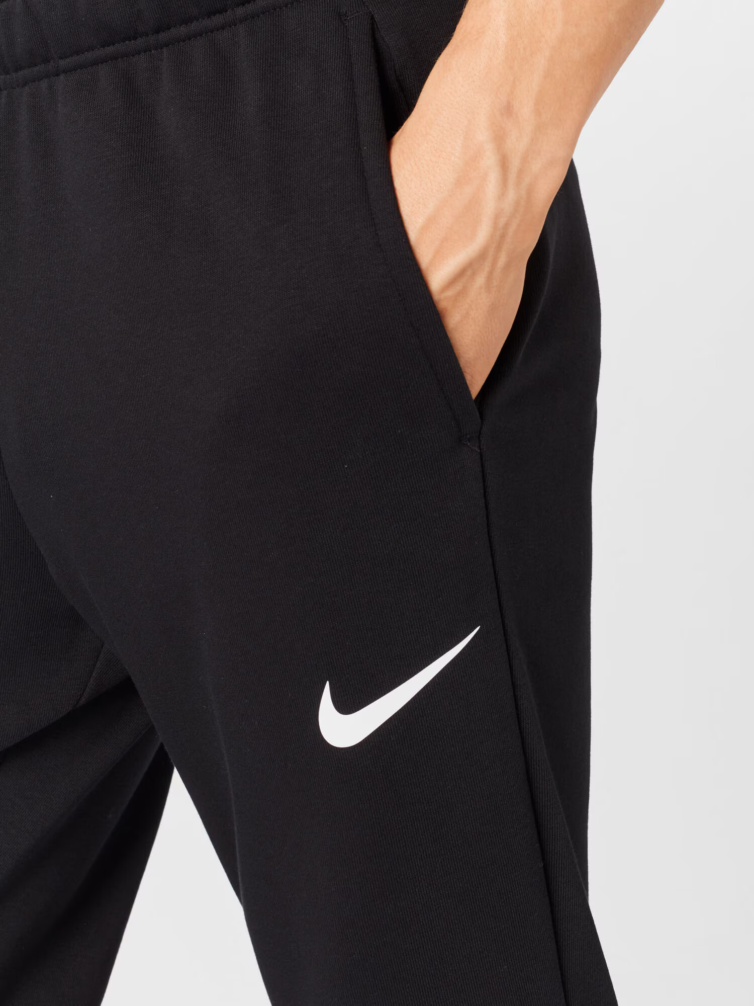 NIKE Pantaloni sport negru / alb - Pled.ro