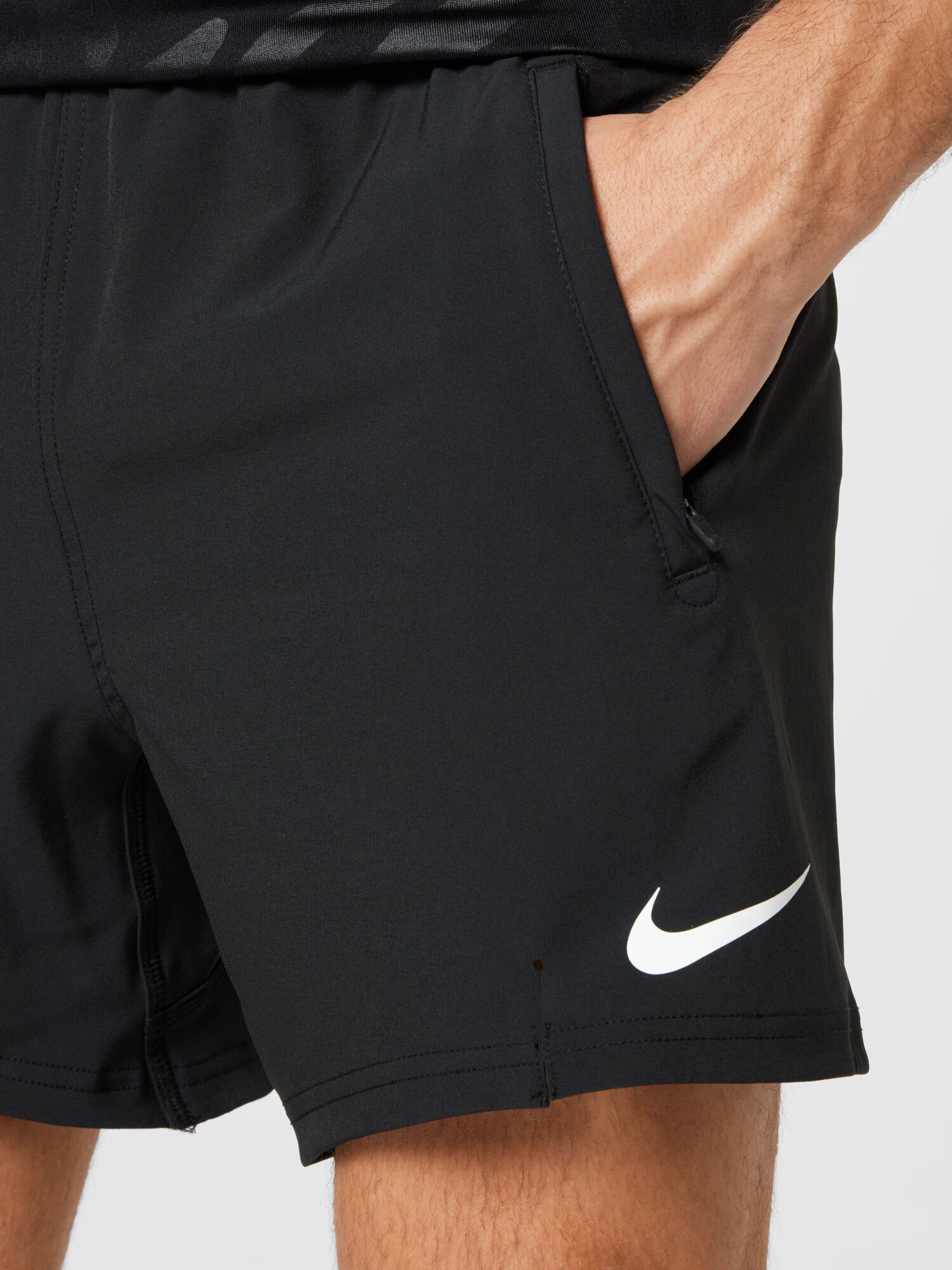 NIKE Pantaloni sport negru / alb - Pled.ro