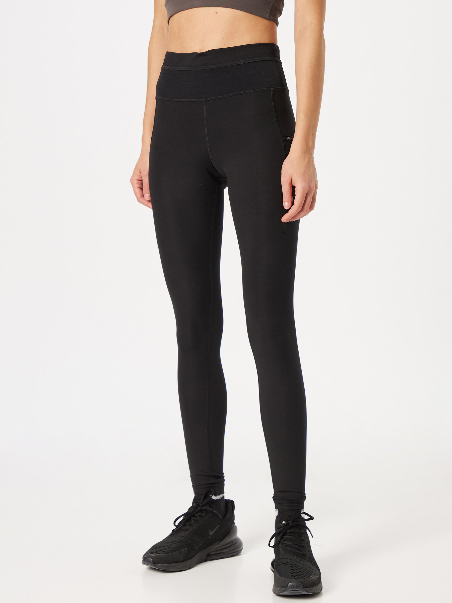 NIKE Pantaloni sport negru / alb - Pled.ro