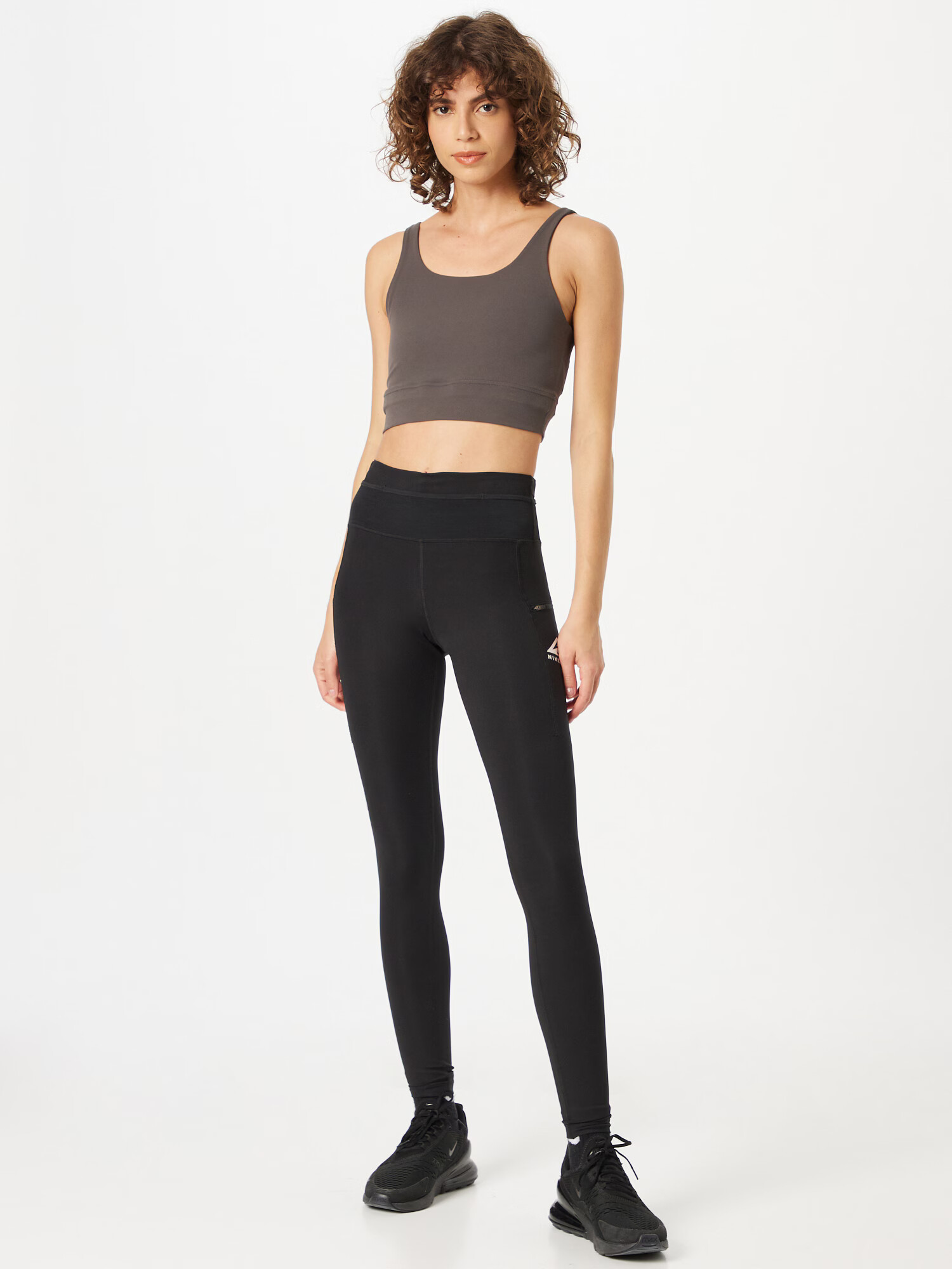 NIKE Pantaloni sport negru / alb - Pled.ro