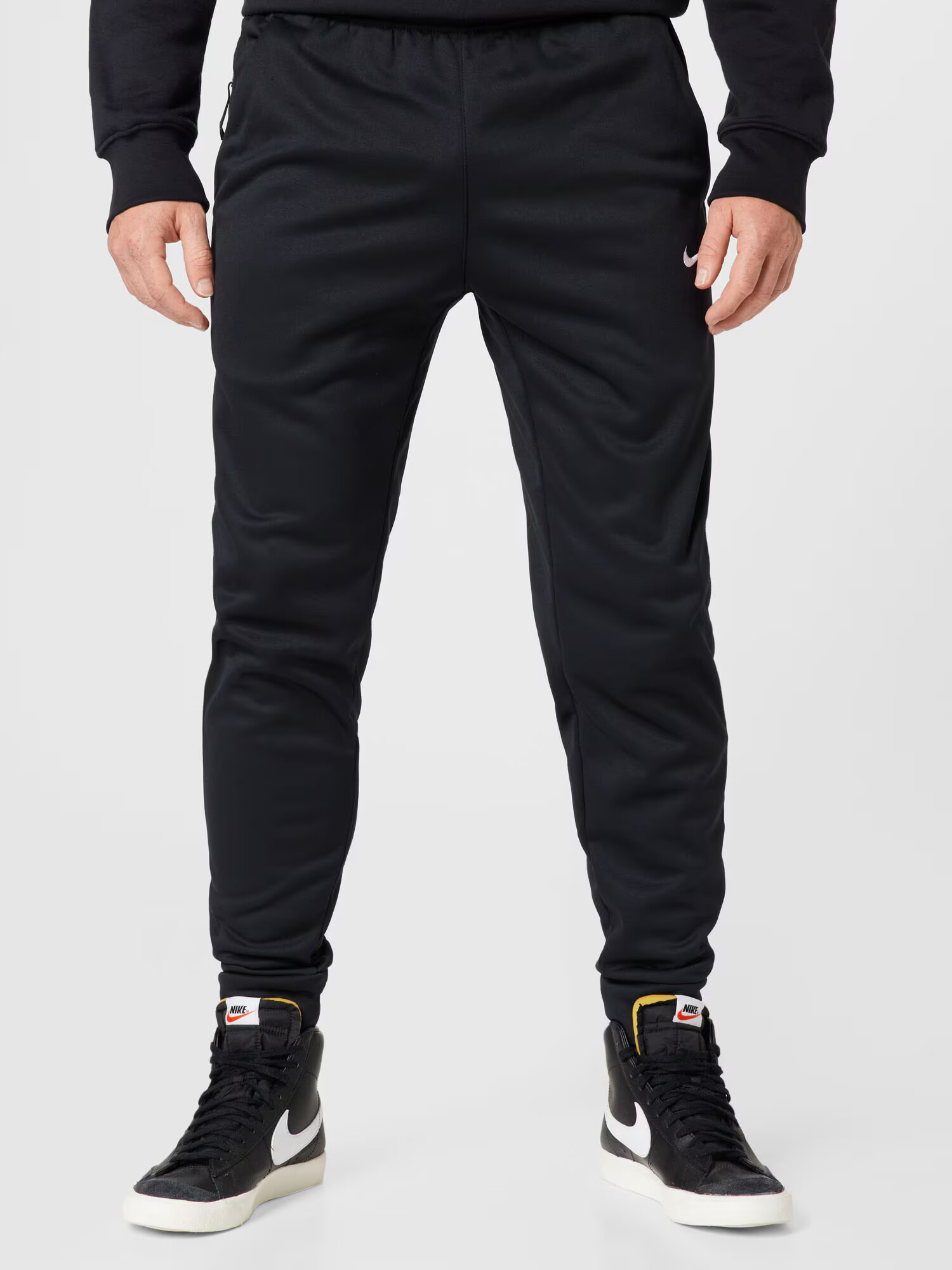 NIKE Pantaloni sport negru / alb - Pled.ro