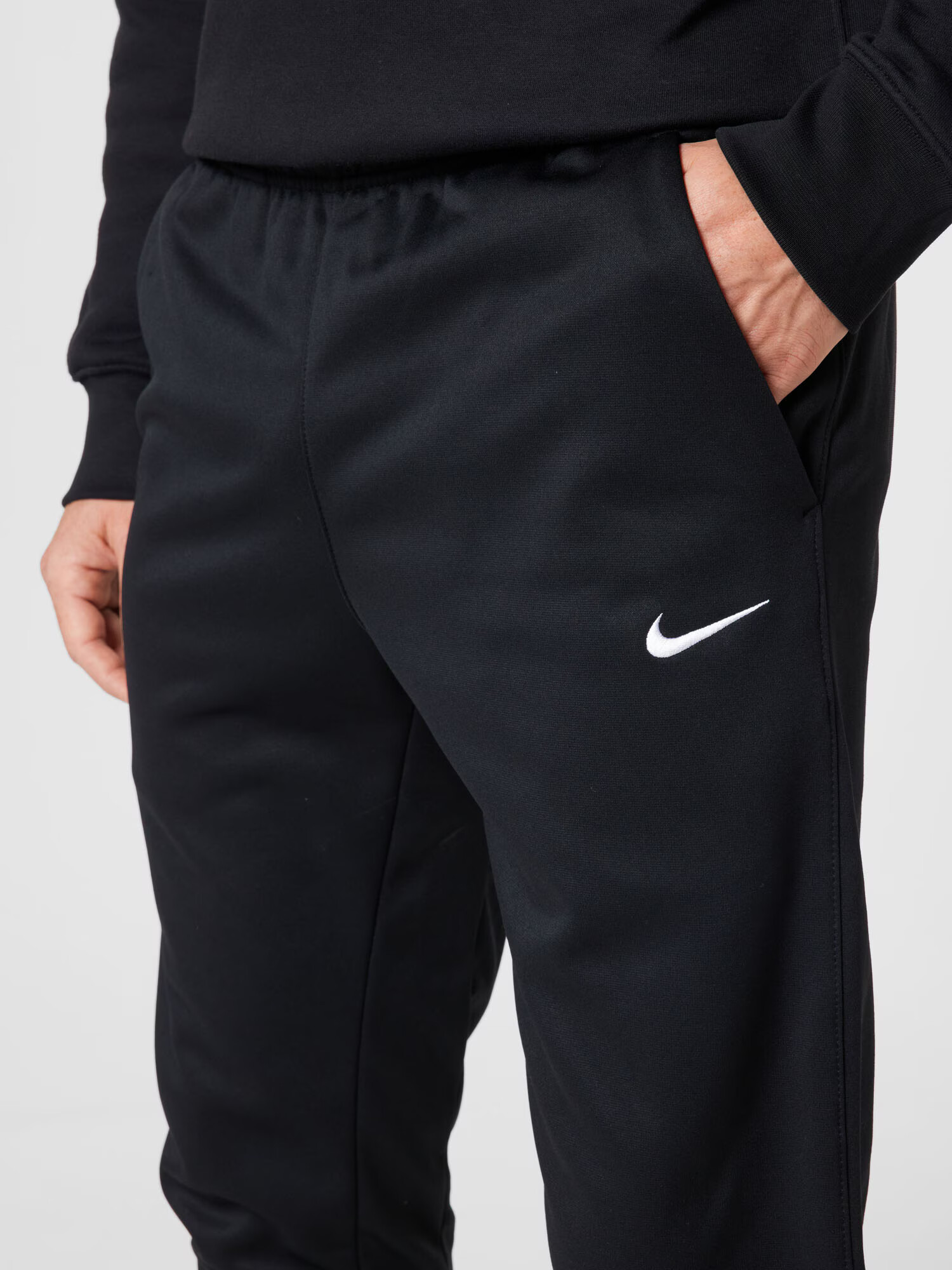 NIKE Pantaloni sport negru / alb - Pled.ro