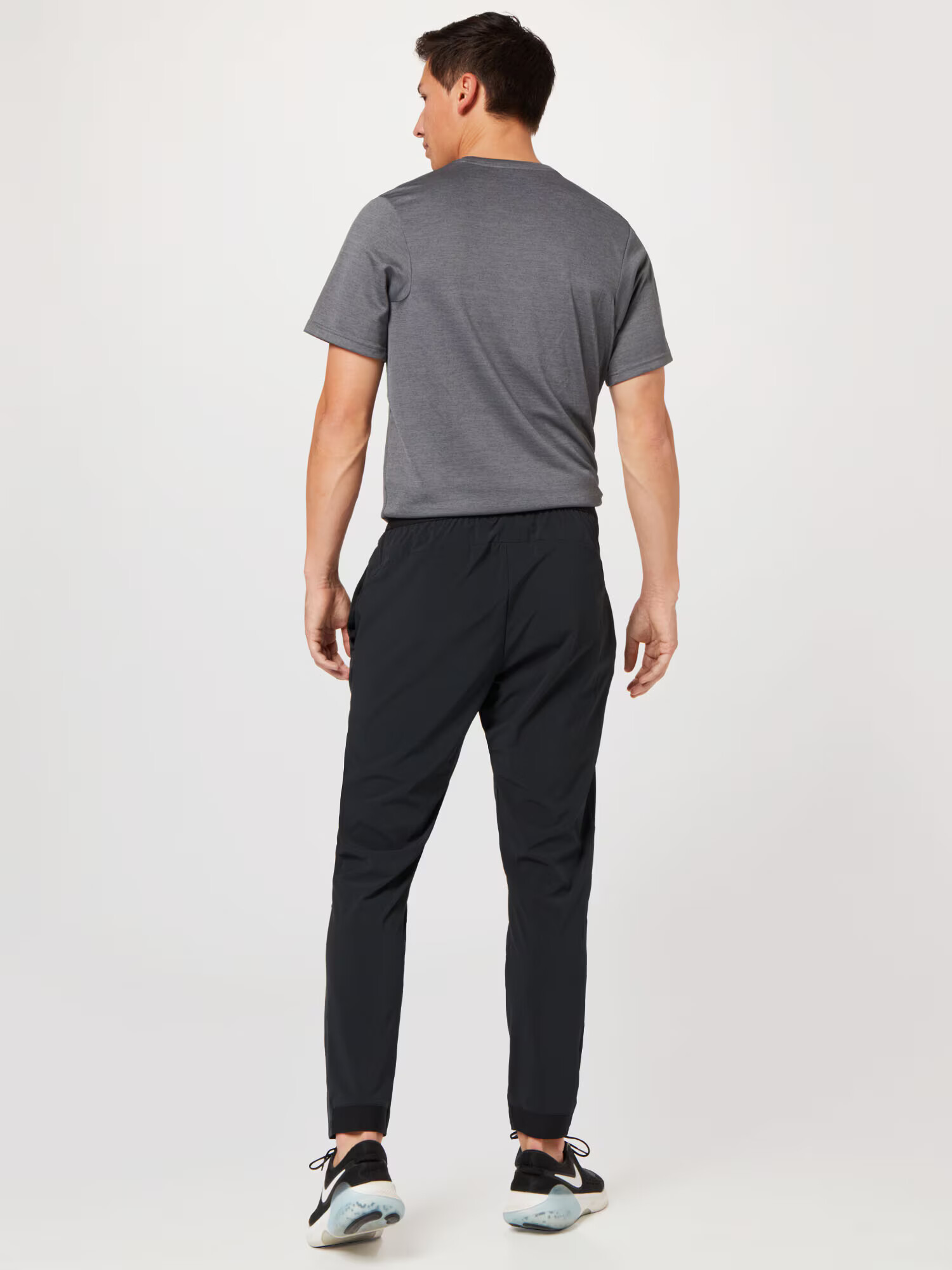 NIKE Pantaloni sport negru / alb - Pled.ro