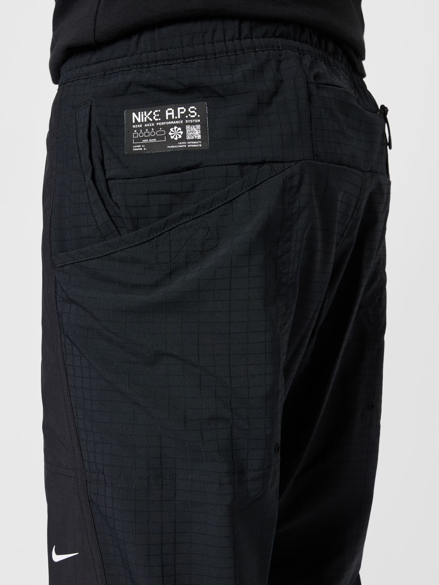 NIKE Pantaloni sport negru / alb - Pled.ro