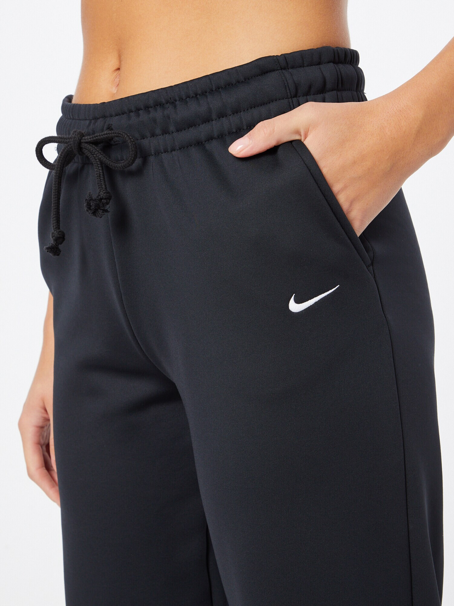 NIKE Pantaloni sport negru / alb - Pled.ro