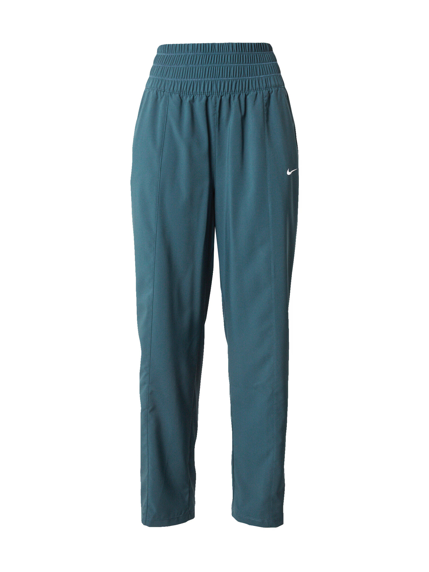 NIKE Pantaloni sport 'One' verde petrol / alb murdar - Pled.ro