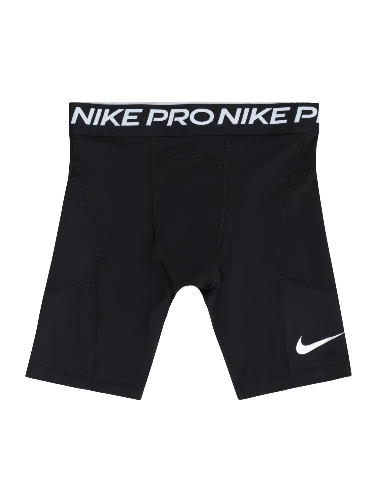 NIKE Pantaloni sport 'Pro' negru / alb - Pled.ro