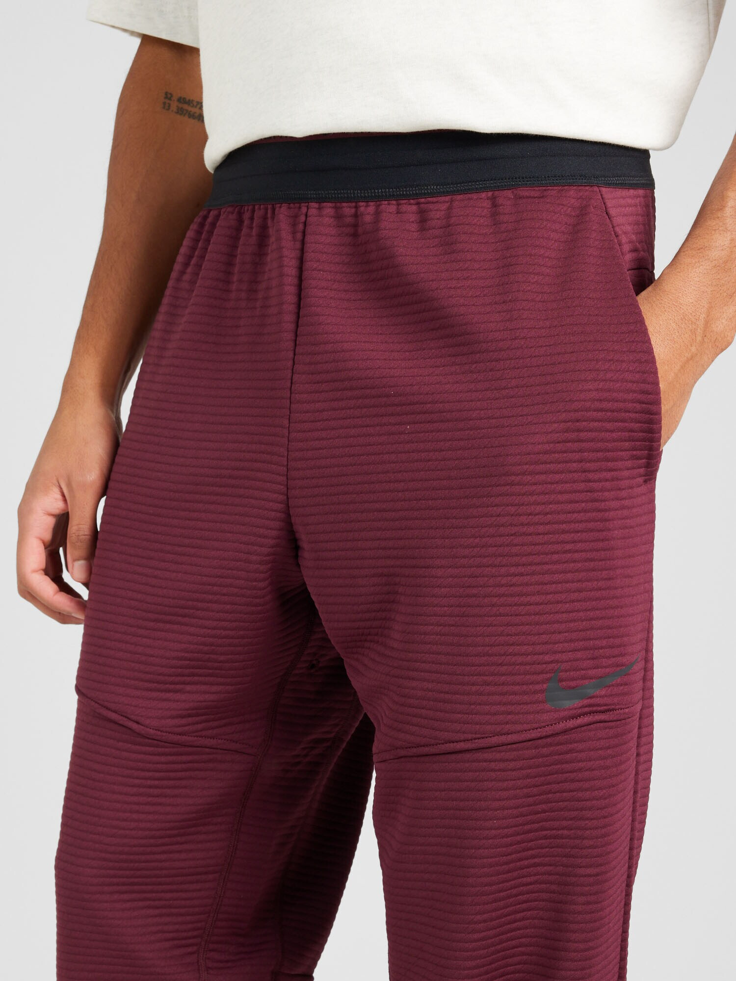 NIKE Pantaloni sport 'Pro' roșu bordeaux - Pled.ro