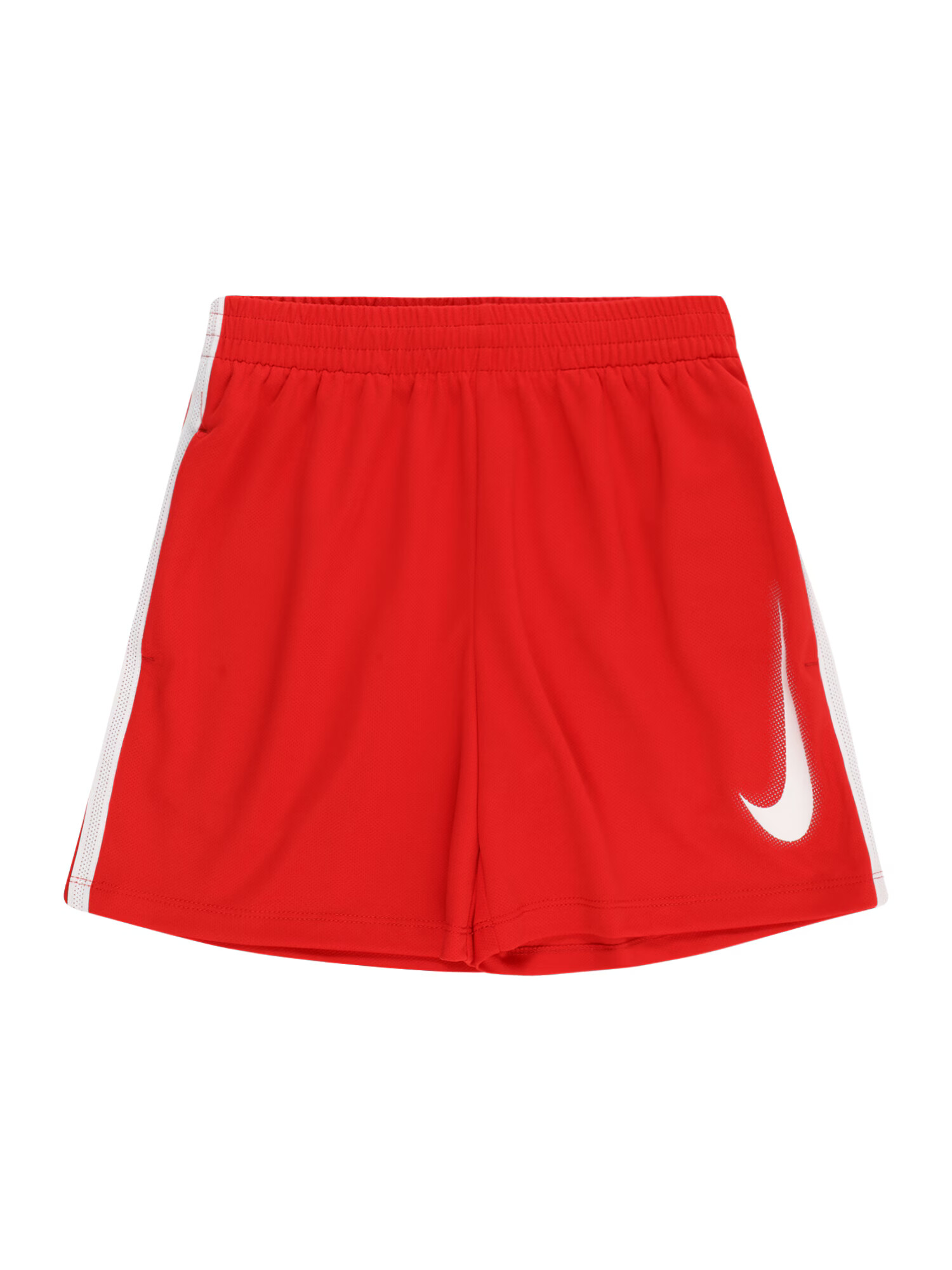 NIKE Pantaloni sport roși aprins / alb - Pled.ro