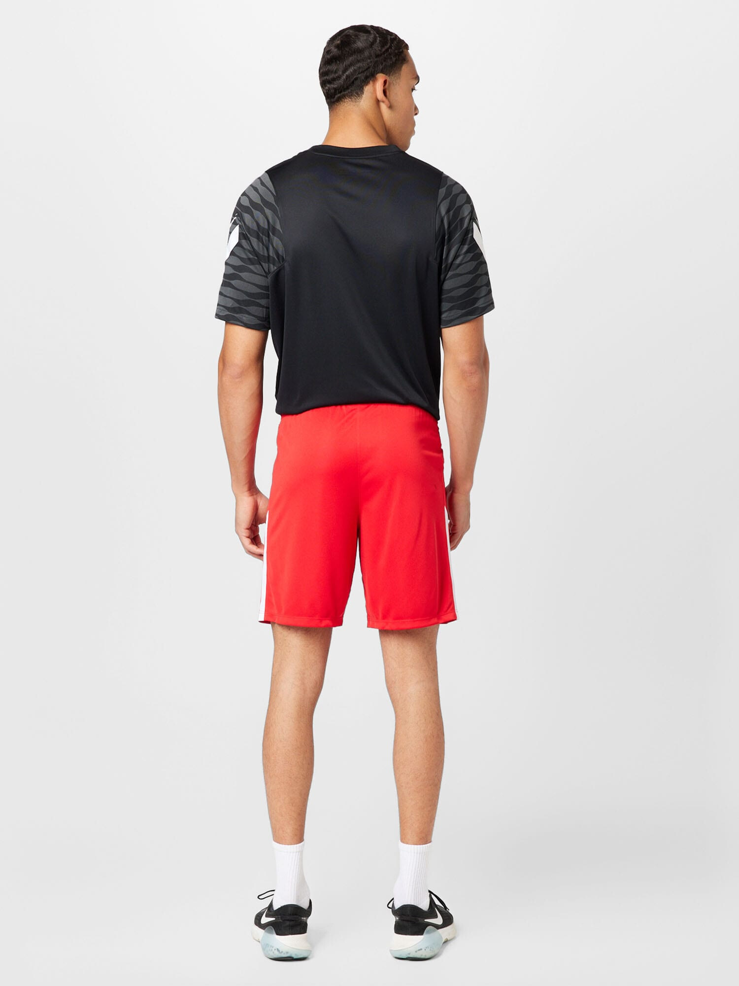 NIKE Pantaloni sport roșu / alb - Pled.ro