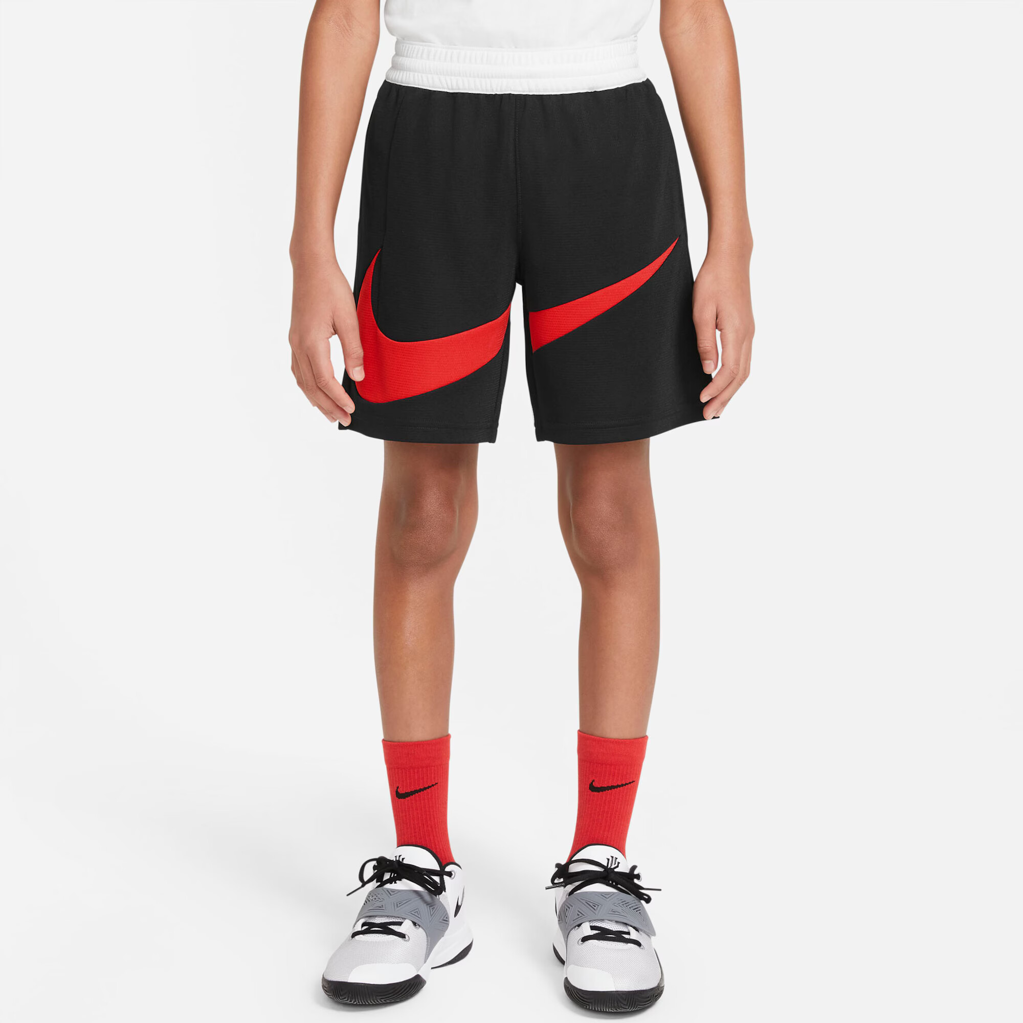 NIKE Pantaloni sport roșu / negru / alb - Pled.ro