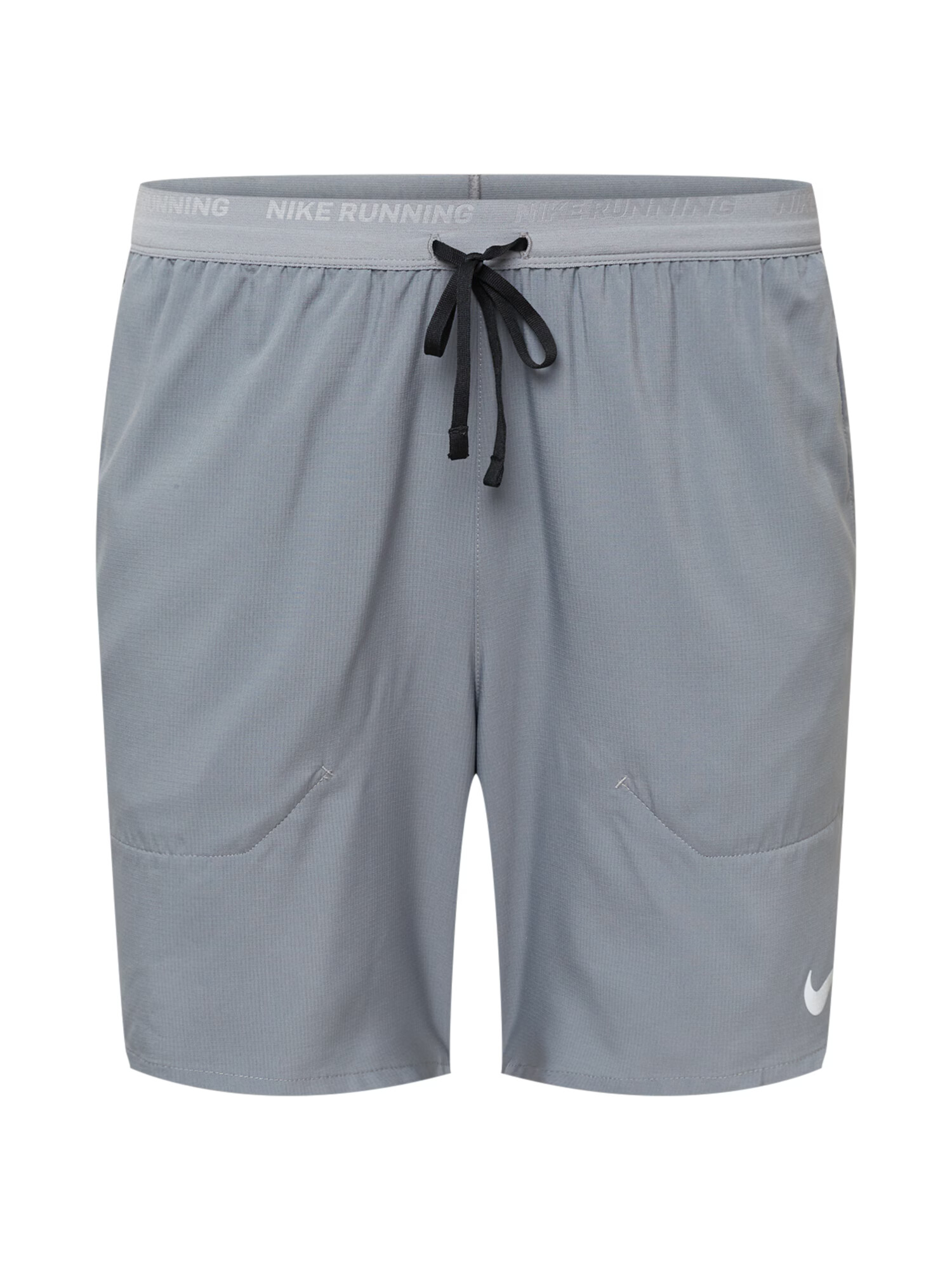 NIKE Pantaloni sport 'STRIDE' gri bazalt / alb - Pled.ro