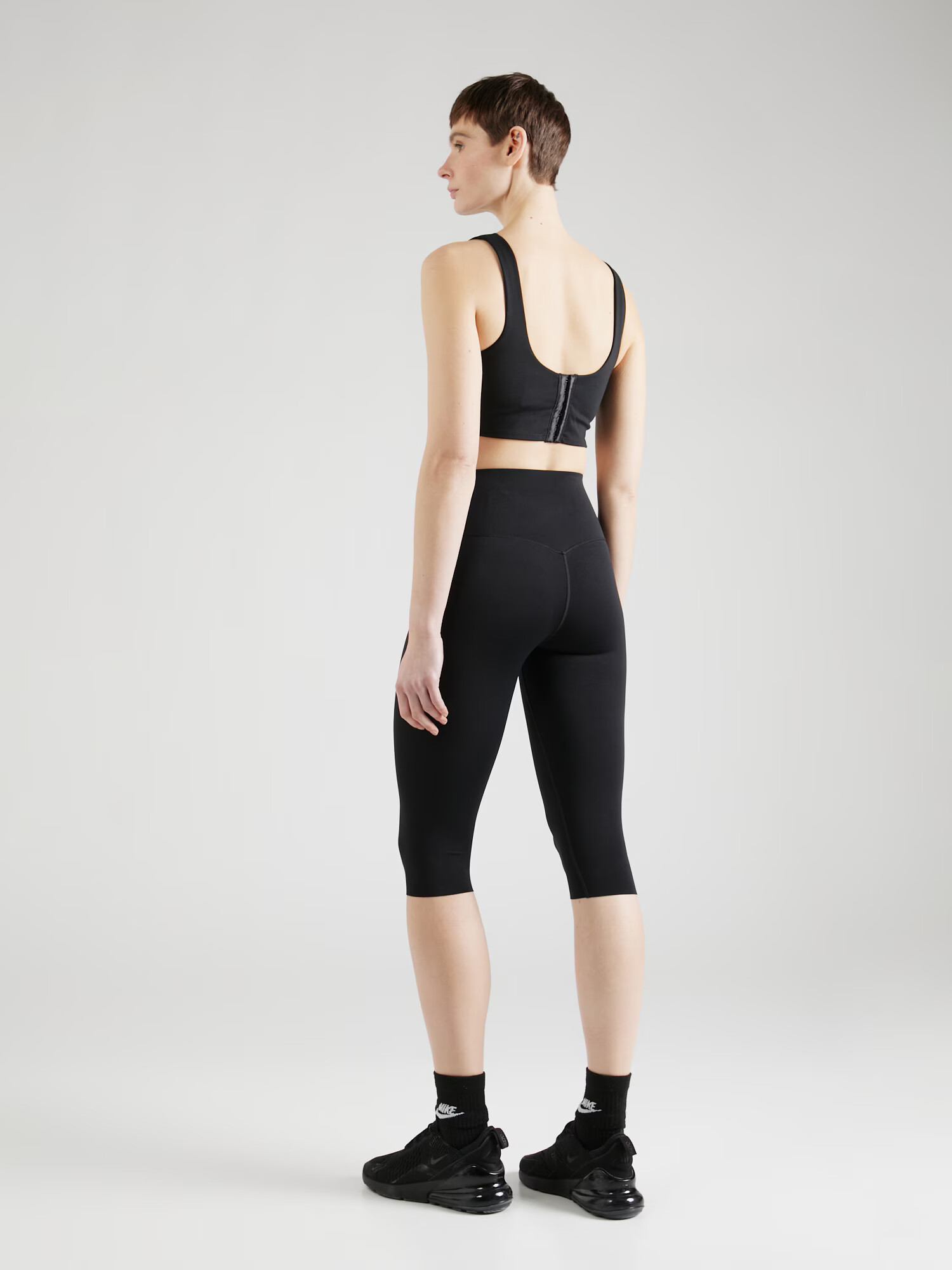 NIKE Pantaloni sport 'UNIVERSA' gri / negru - Pled.ro