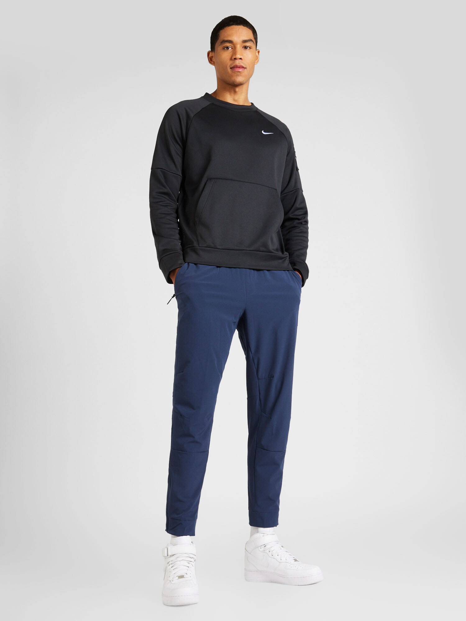 NIKE Pantaloni sport 'UNLIMITED' bleumarin / negru - Pled.ro