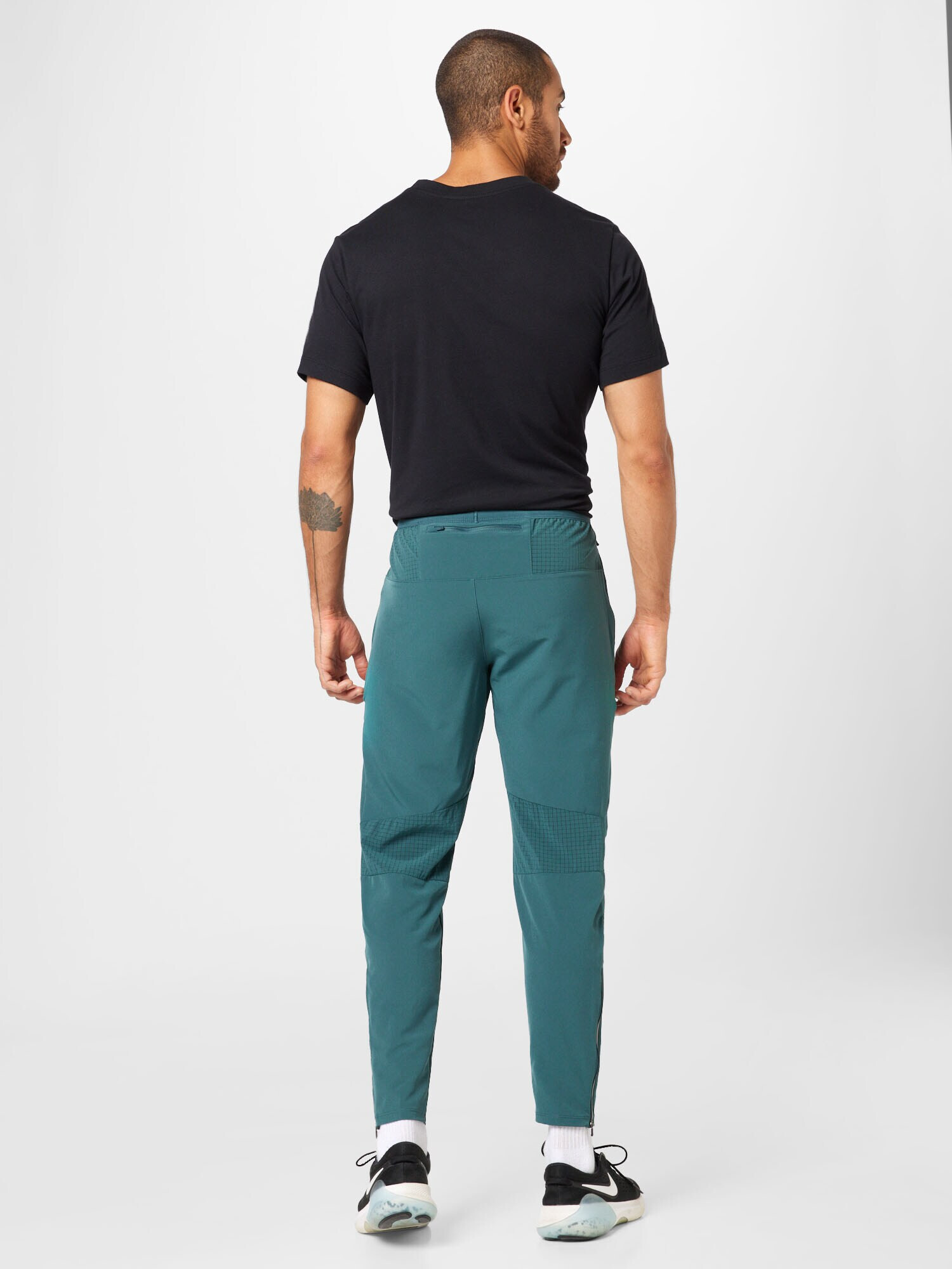 NIKE Pantaloni sport verde smarald / alb - Pled.ro