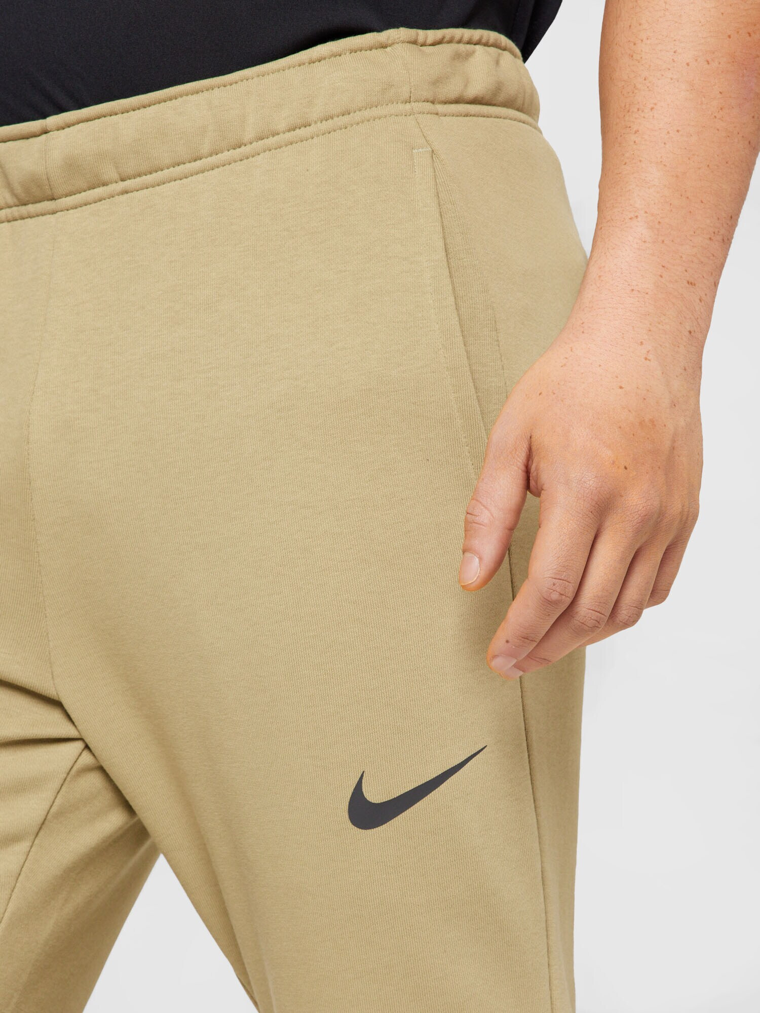 NIKE Pantaloni sport verde stuf / negru - Pled.ro