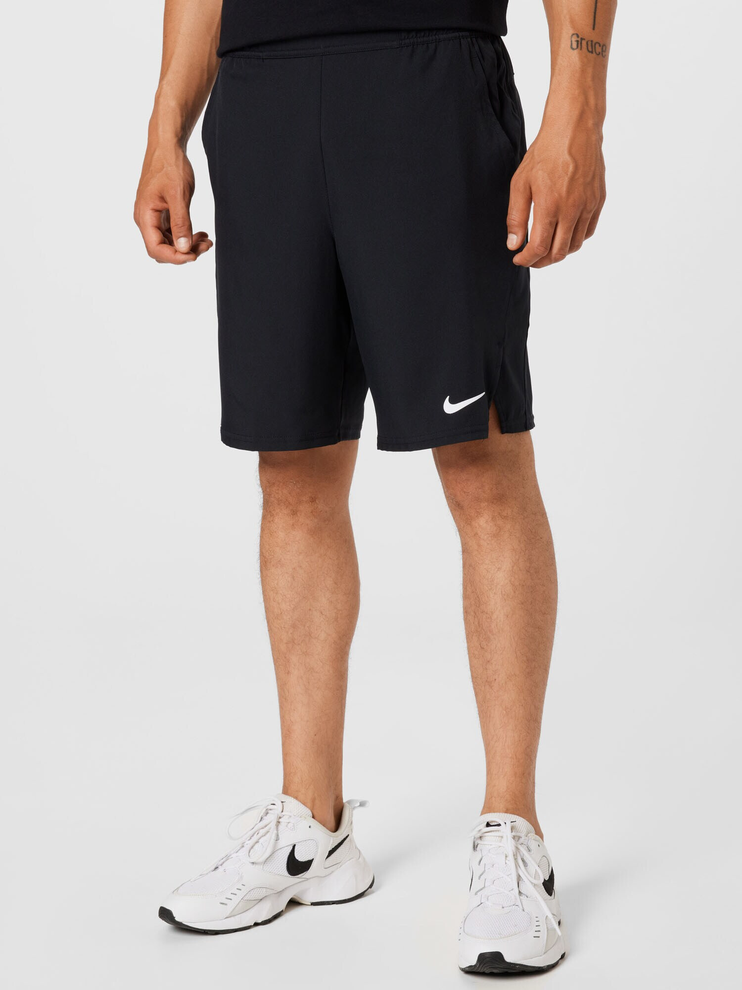 NIKE Pantaloni sport 'Victory' negru / alb - Pled.ro