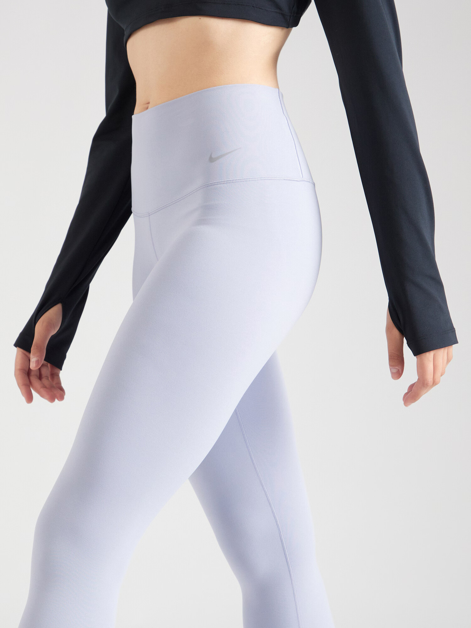 NIKE Pantaloni sport 'ZENVY' gri / mov pastel - Pled.ro