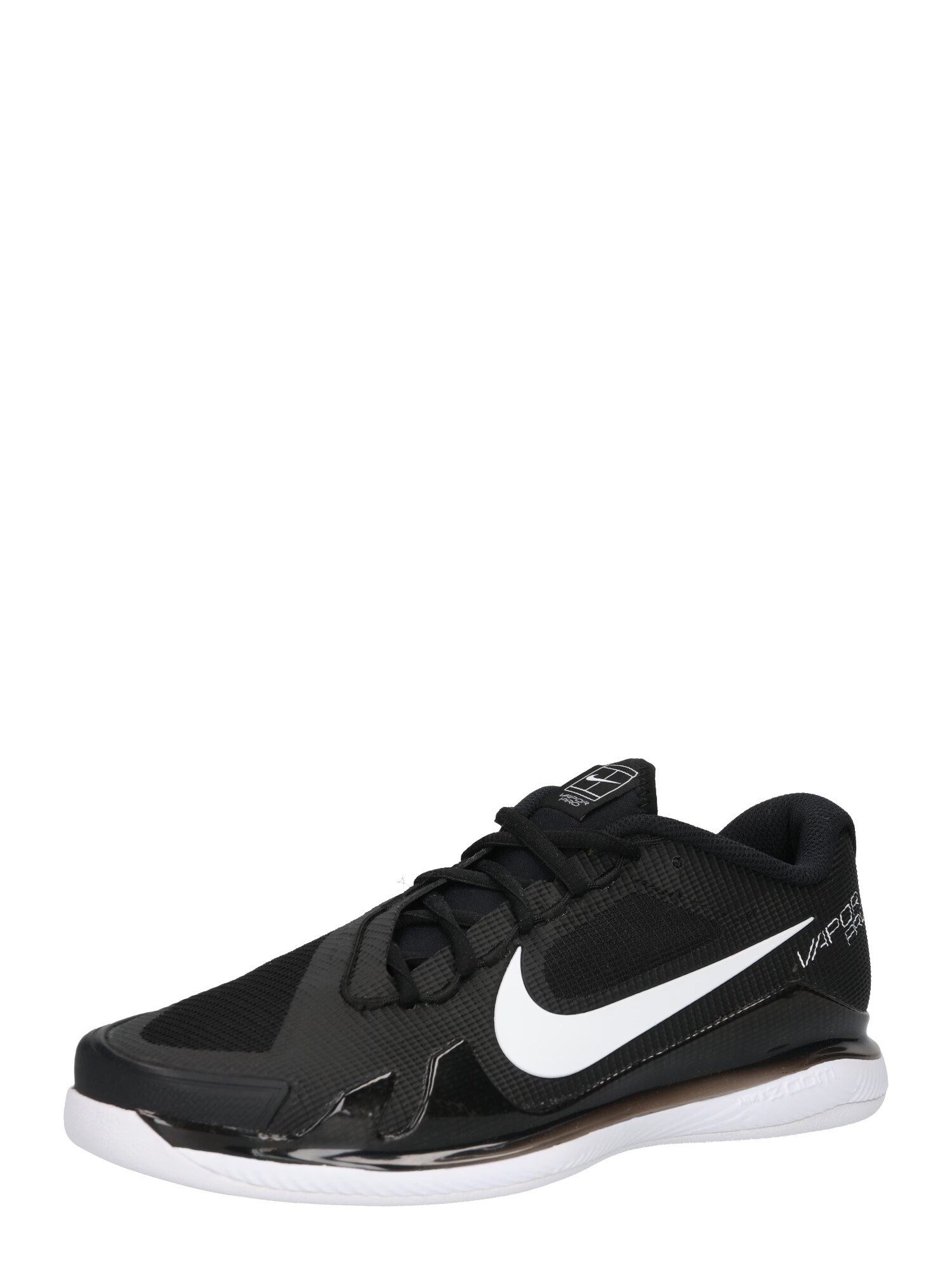 NIKE Pantofi sport 'Air Zoom Vapor' negru / alb - Pled.ro