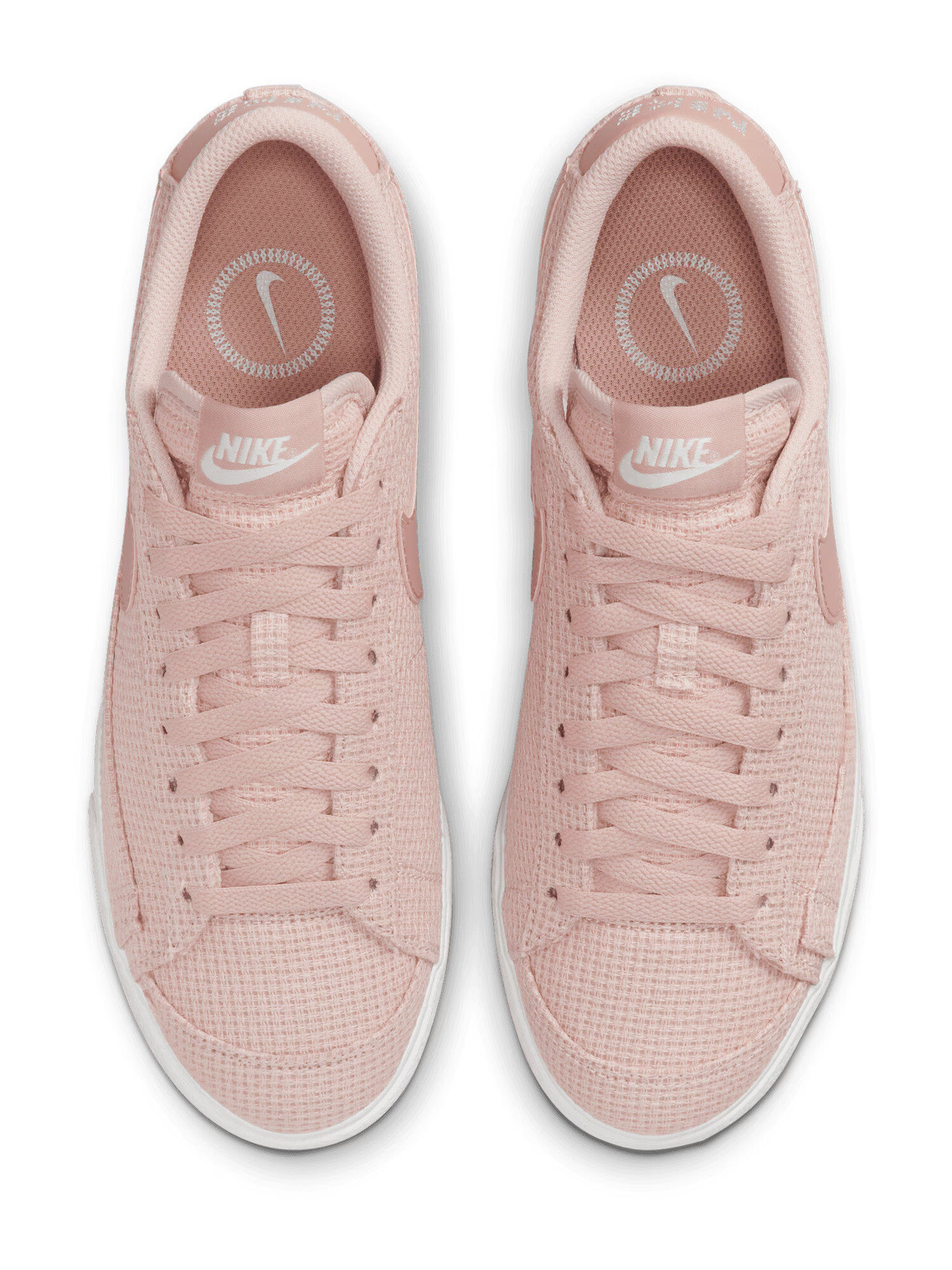 NIKE Pantofi sport 'Blazer' roz / alb - Pled.ro