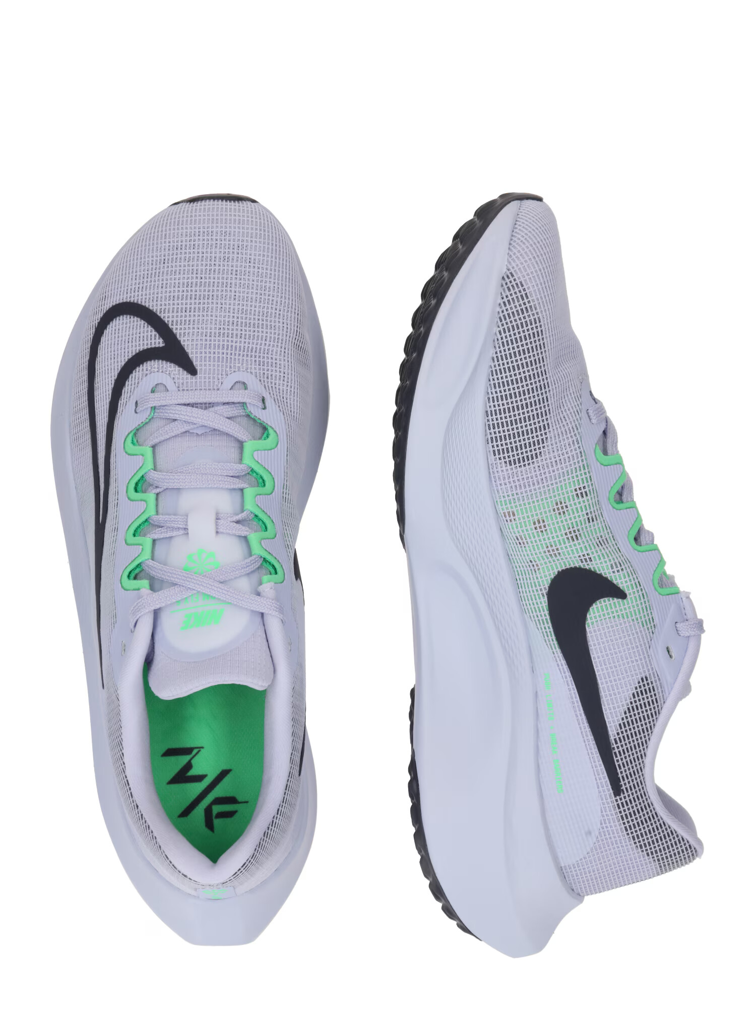 NIKE Sneaker de alergat 'Zoom Fly 5' verde neon / mov pastel / negru - Pled.ro