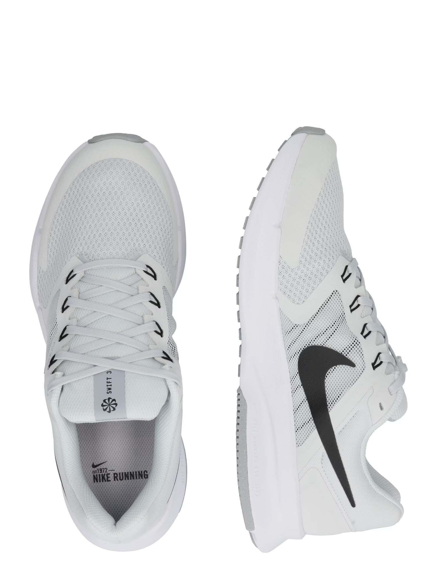 NIKE Sneaker de alergat gri deschis / negru - Pled.ro