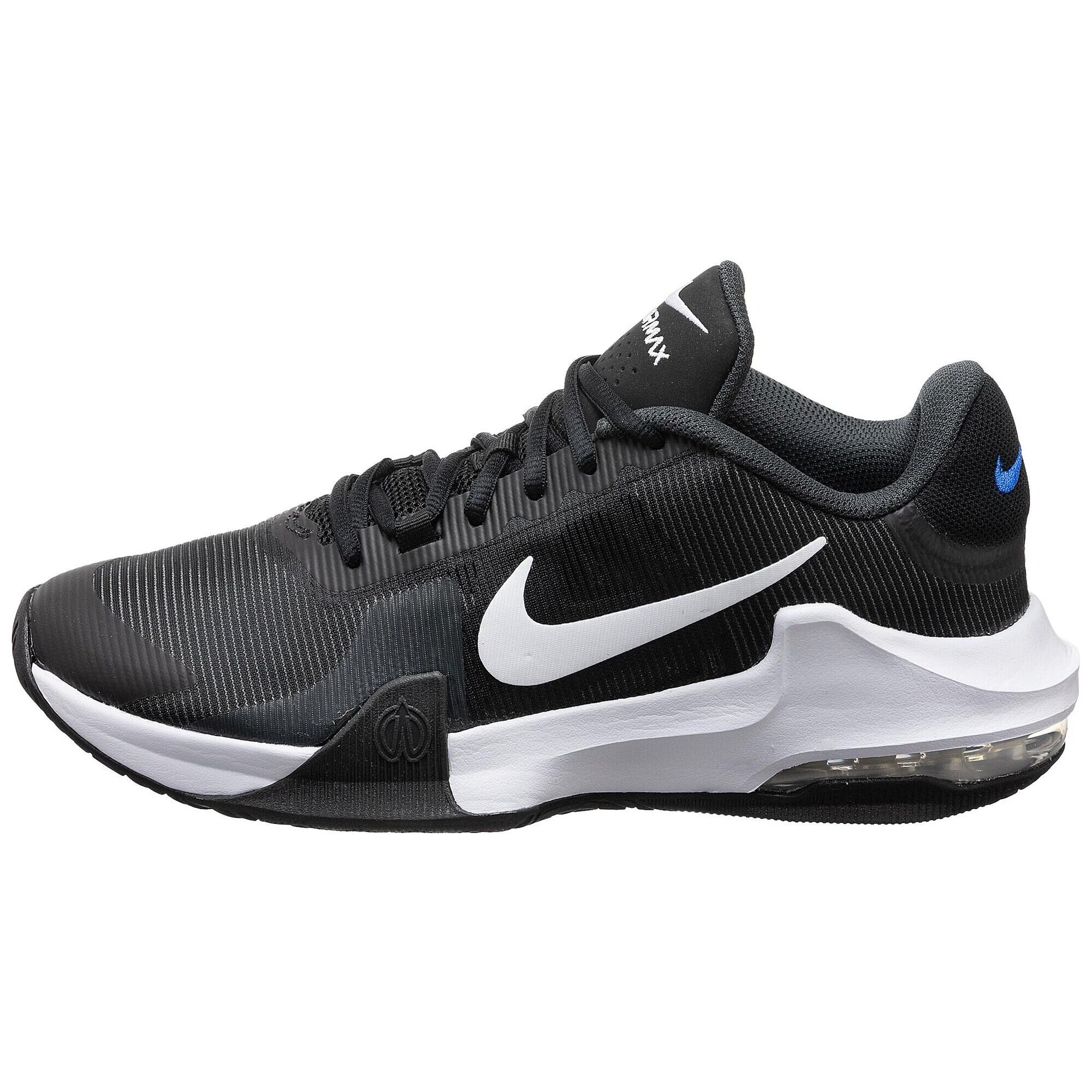 NIKE Pantofi sport 'Air Max Impact 4' negru / alb - Pled.ro