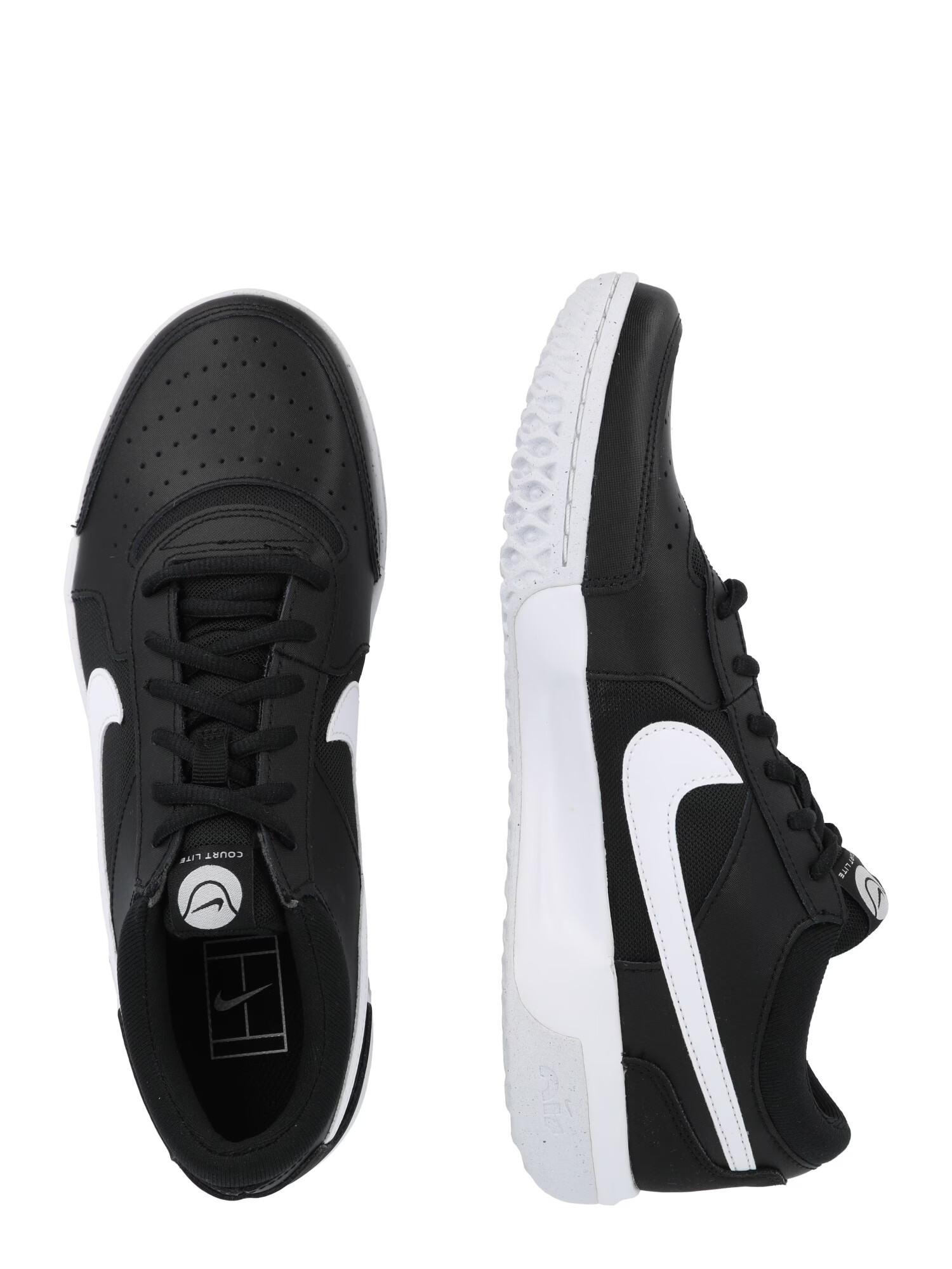 NIKE Pantofi sport negru / alb - Pled.ro