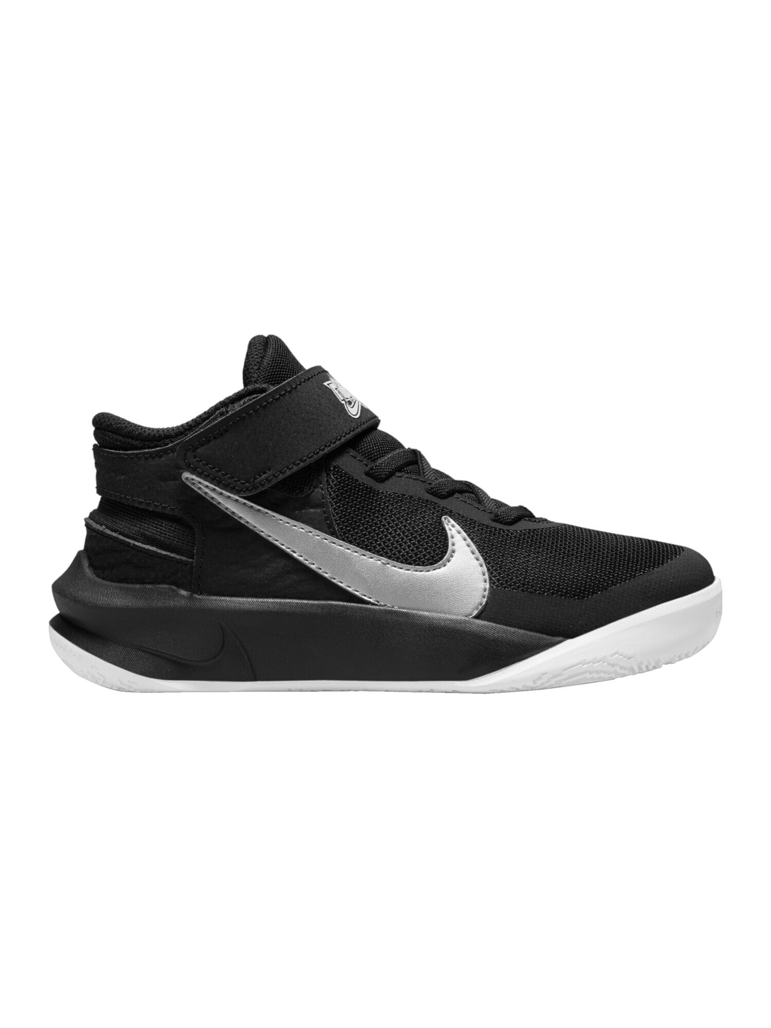 NIKE Pantofi sport negru / argintiu / alb - Pled.ro