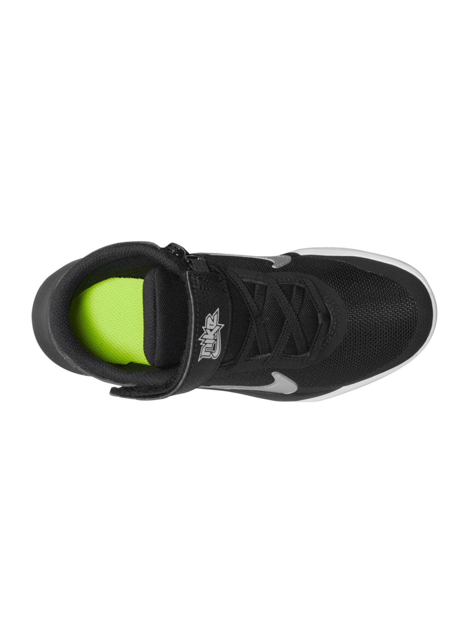 NIKE Pantofi sport negru / argintiu / alb - Pled.ro