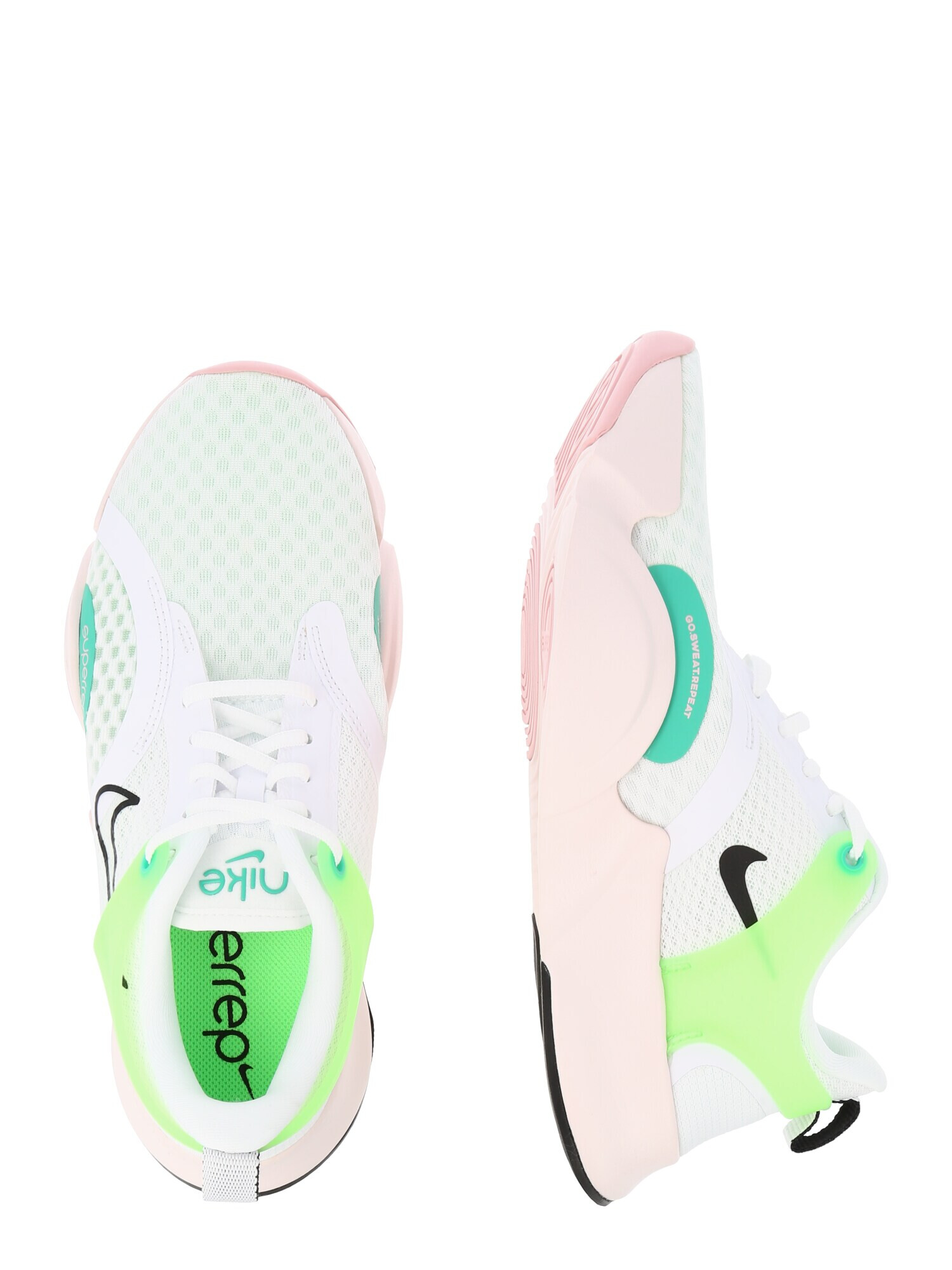 NIKE Pantofi sport 'SuperRep Go 2' verde limetă / verde jad / negru / alb - Pled.ro