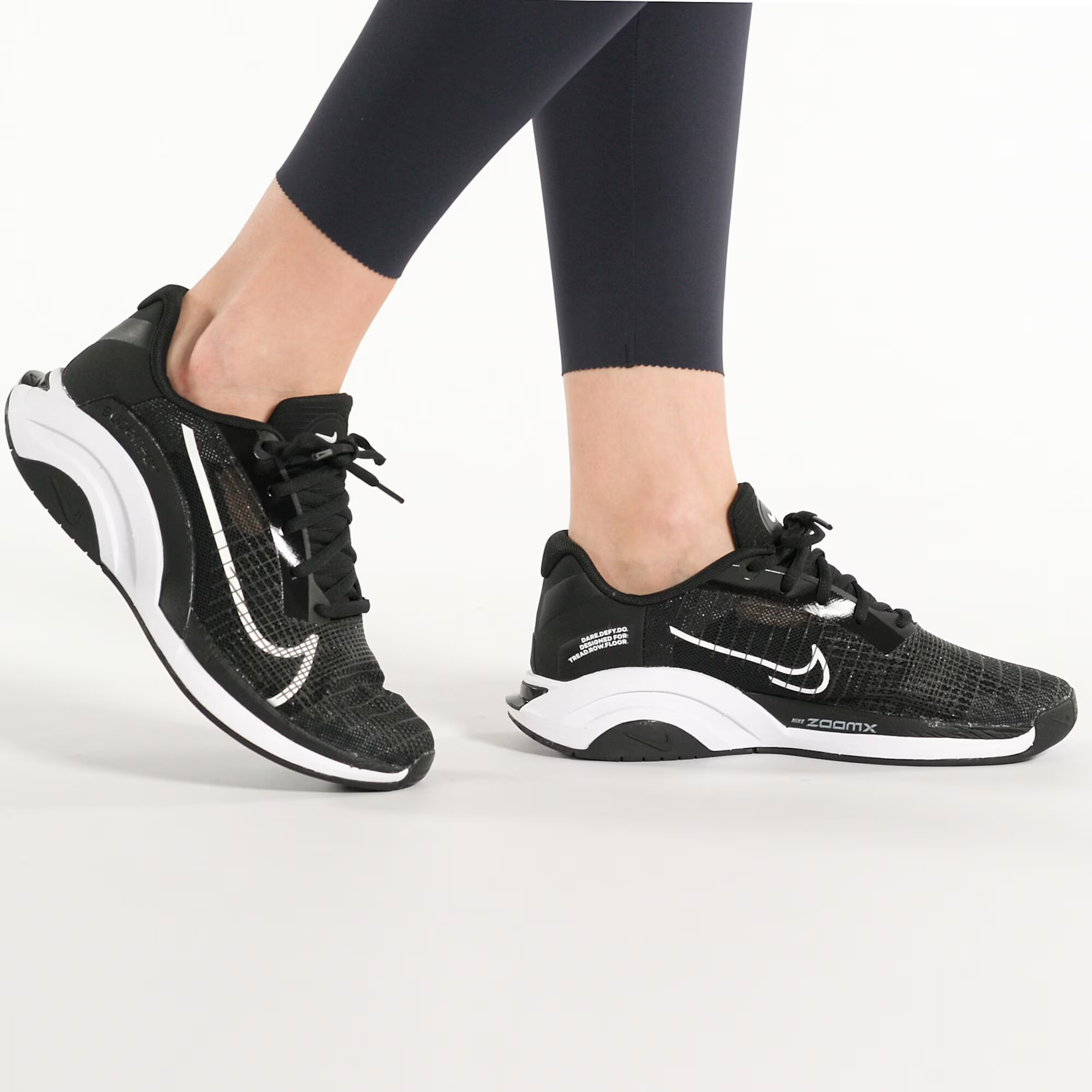 NIKE Pantofi sport 'ZoomX SuperRep' negru / alb - Pled.ro