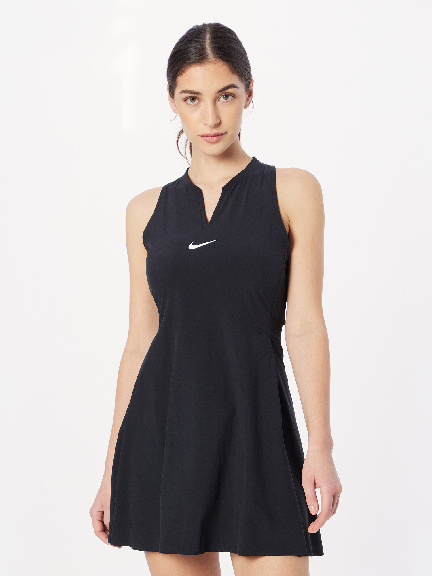 NIKE Rochie sport negru / alb - Pled.ro