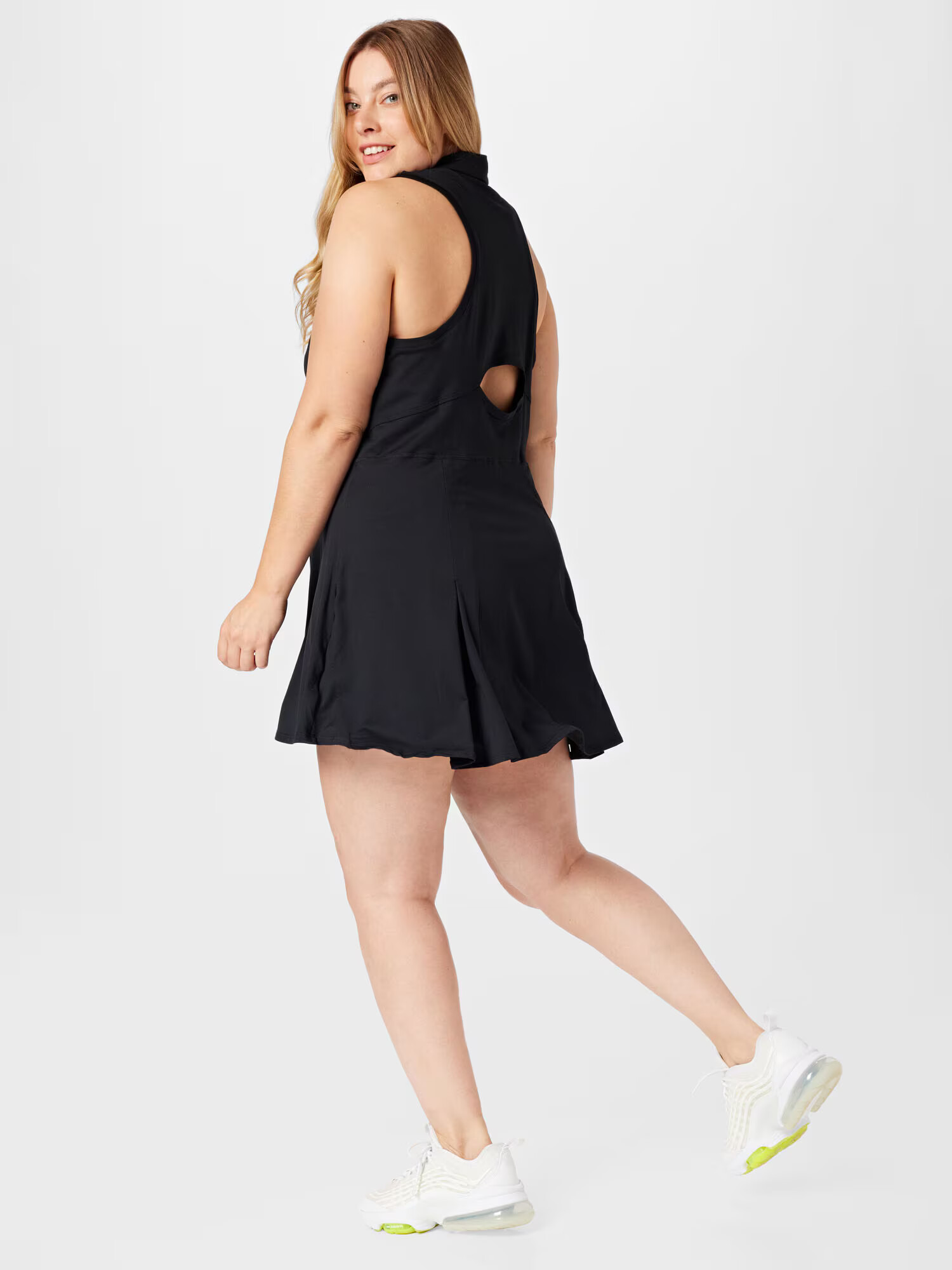 NIKE Rochie sport 'VICTORY' negru / alb - Pled.ro