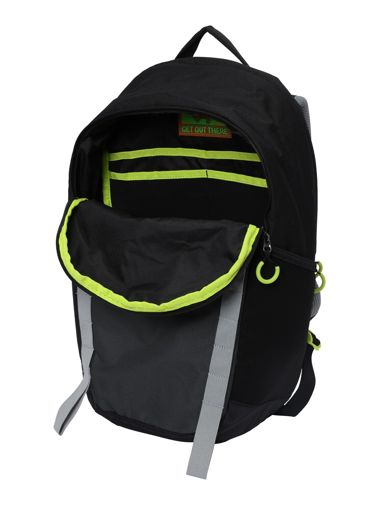 NIKE Rucsac sport galben neon / negru - Pled.ro