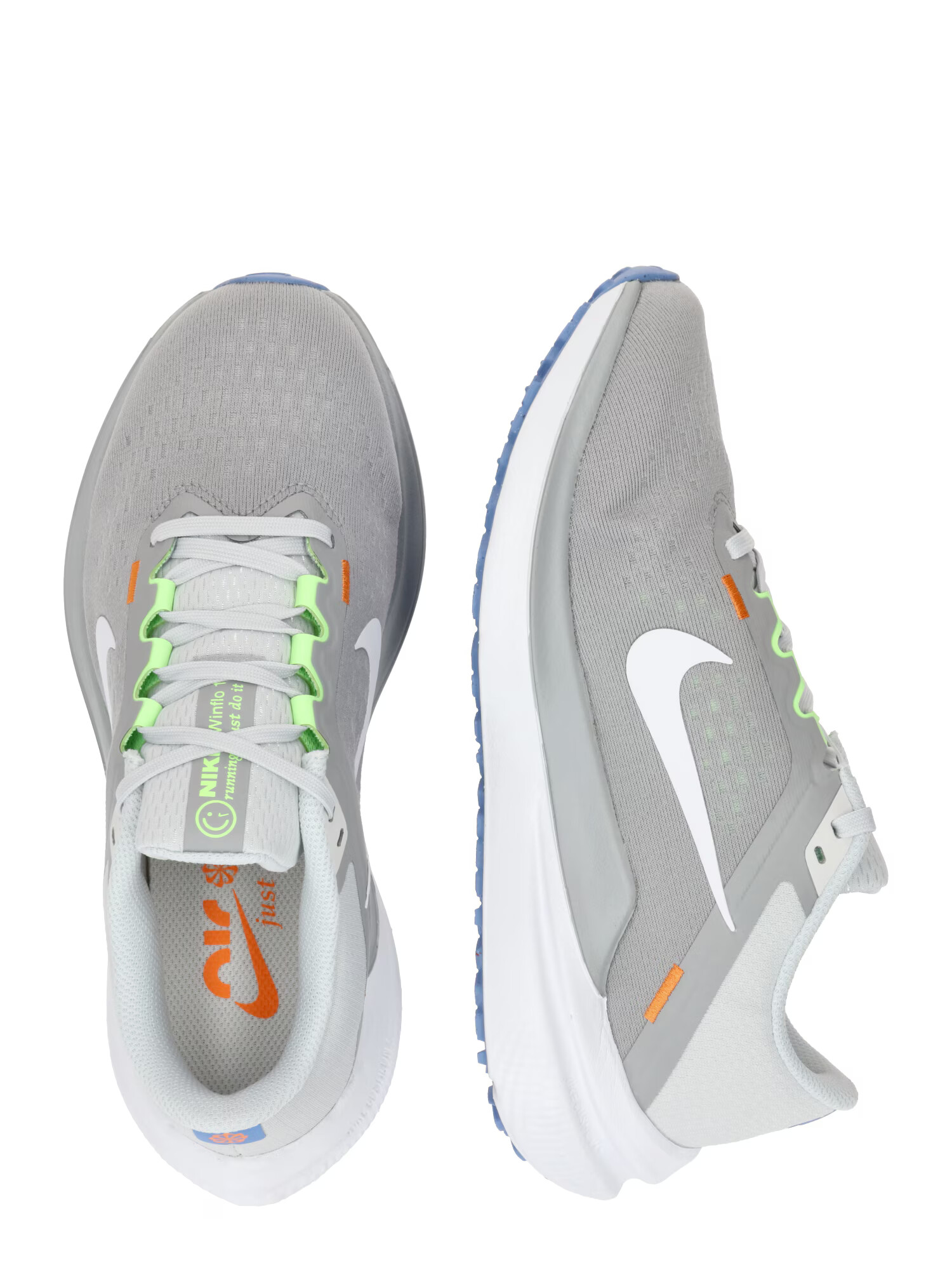 NIKE Sneaker de alergat 'Air Winflo 10' gri / alb - Pled.ro